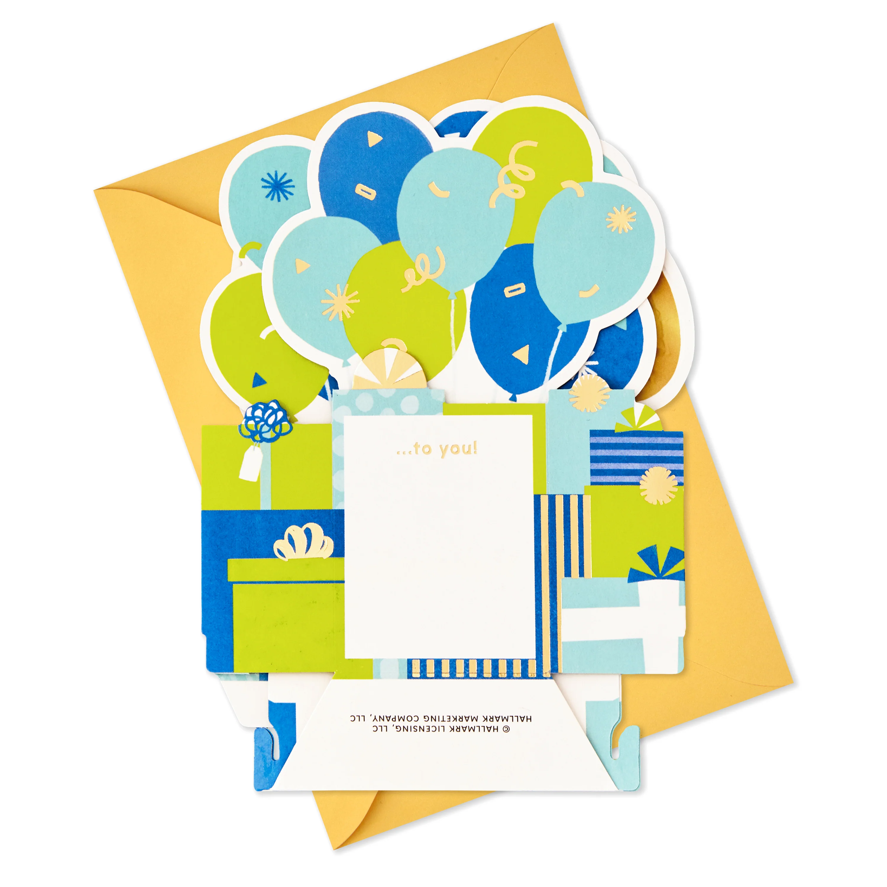 Paper Wonder Collection 3D Pop-Up 40th Birthday Card - Image 7