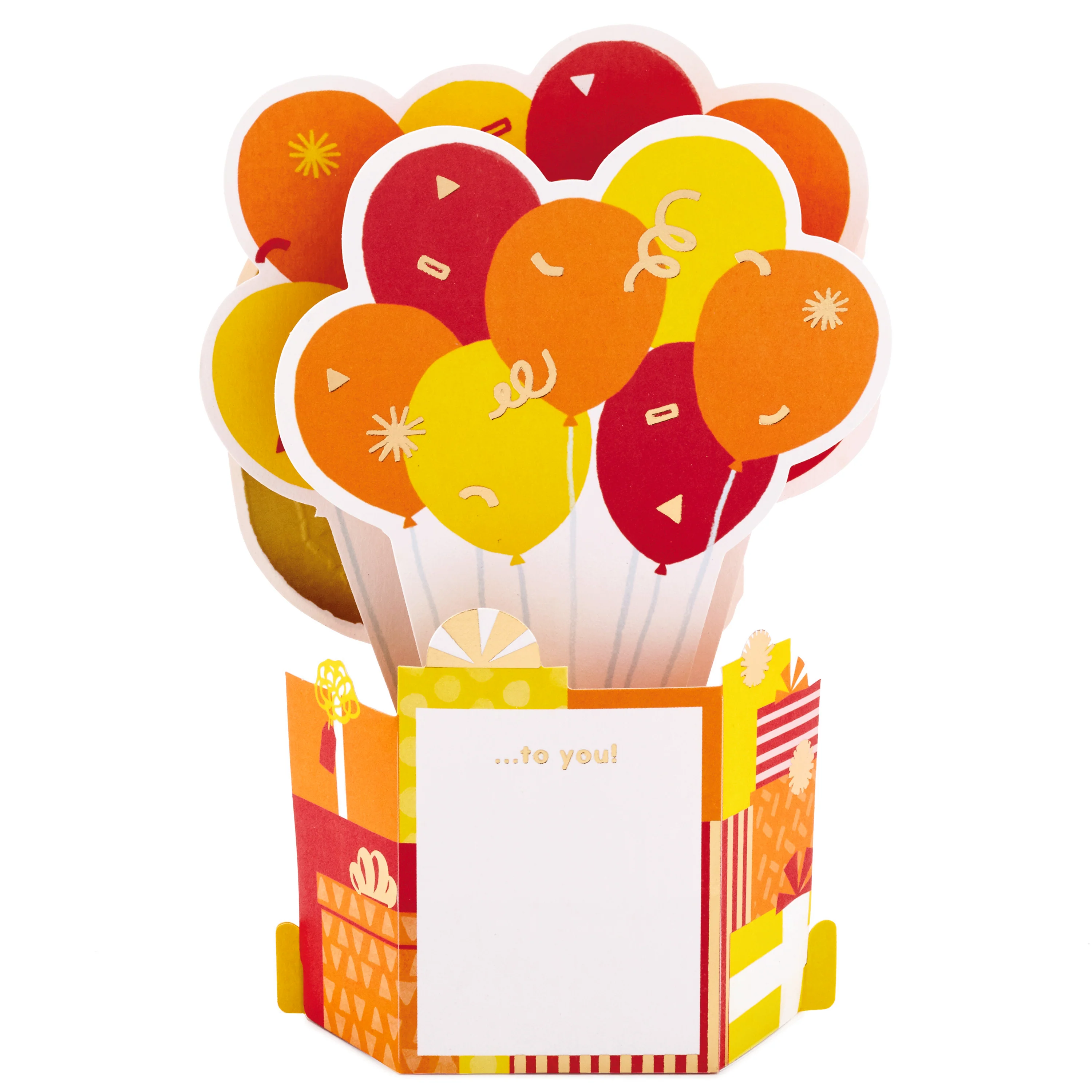 Paper Wonder Collection 3D Pop-Up 70th Birthday Card - Image 2