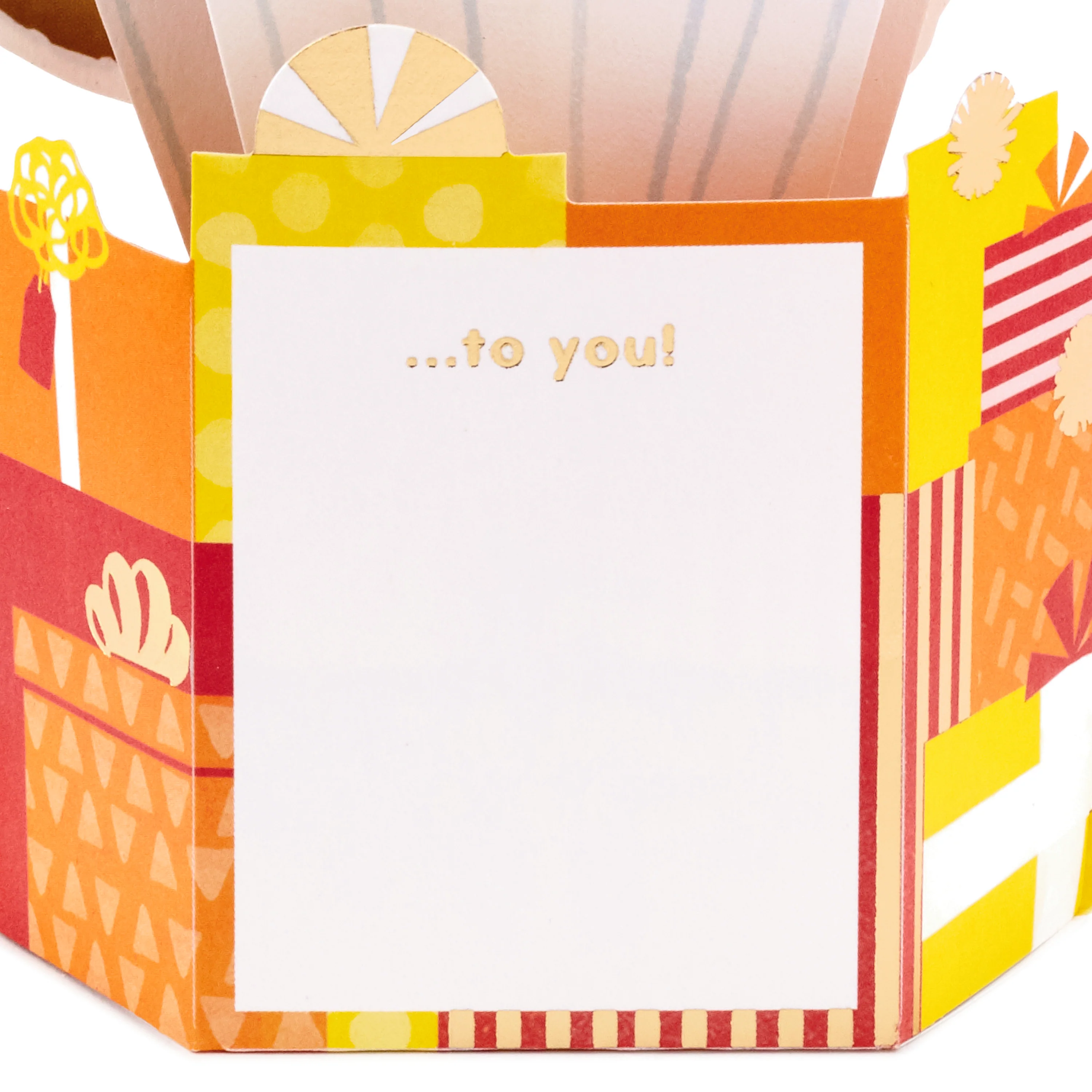 Paper Wonder Collection 3D Pop-Up 70th Birthday Card - Image 3