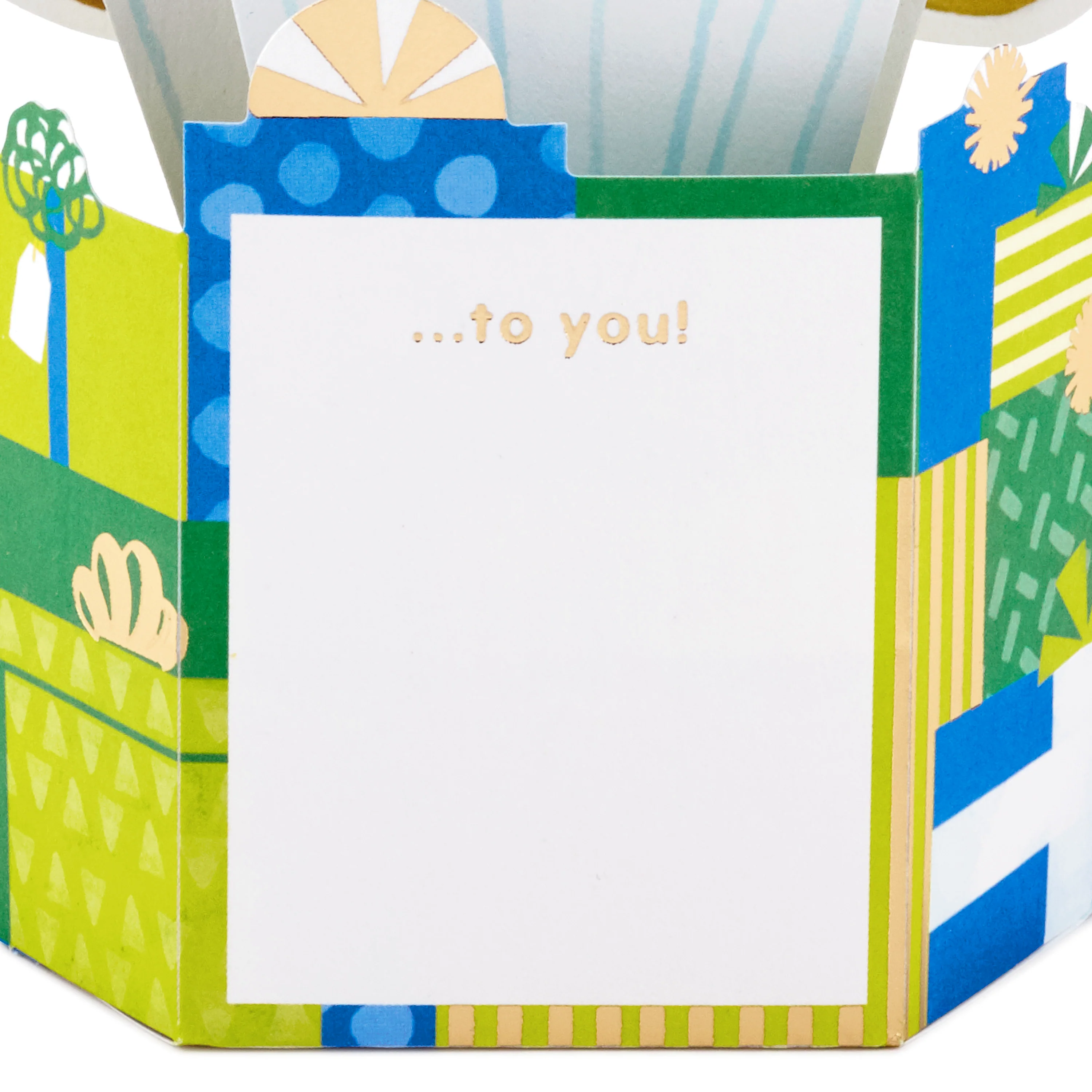 Paper Wonder Collection 3D Pop-Up 90th Birthday Card - Image 3