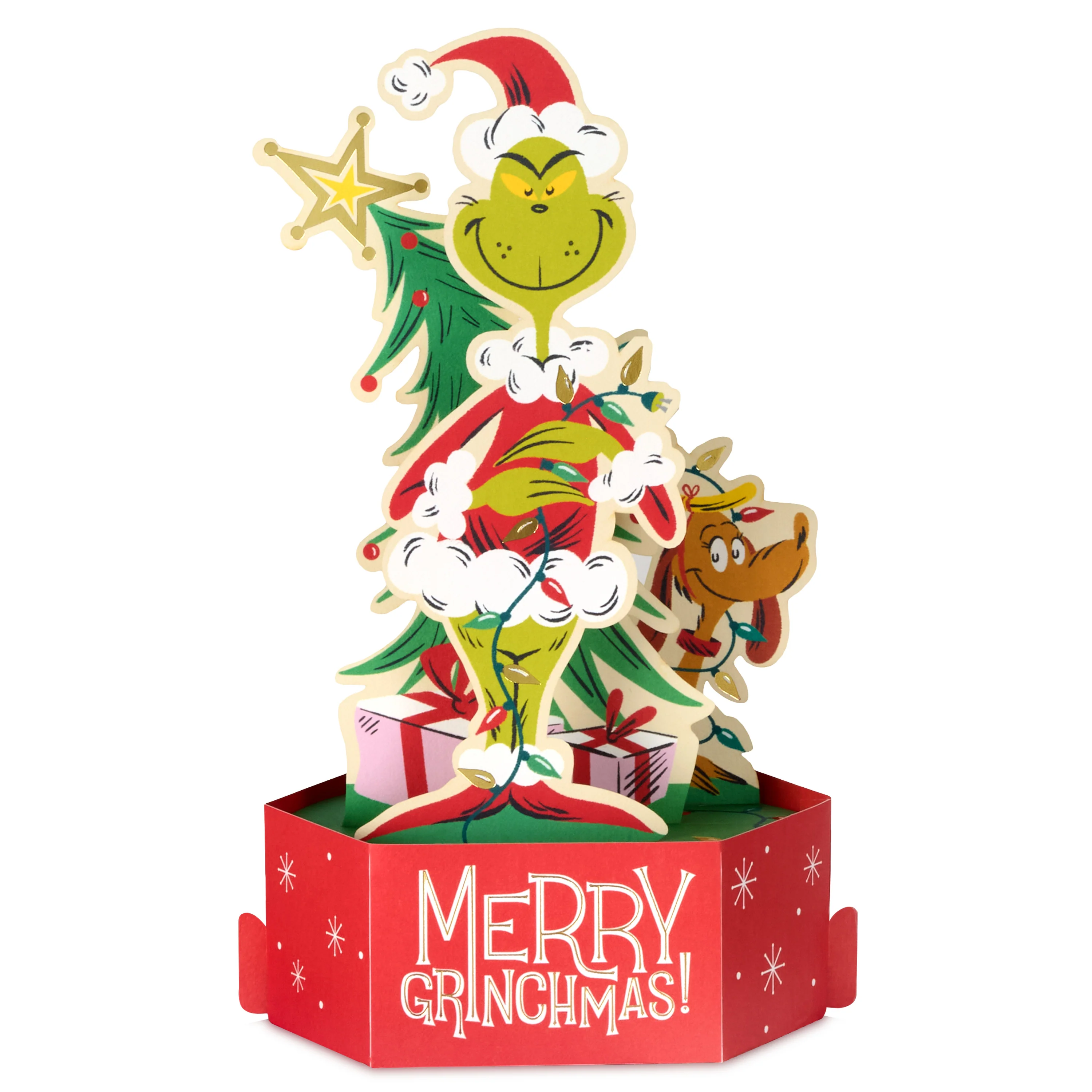Paper Wonder Dr. Seuss's How the Grinch Stole Christmas! 3D Pop-Up Christmas Card