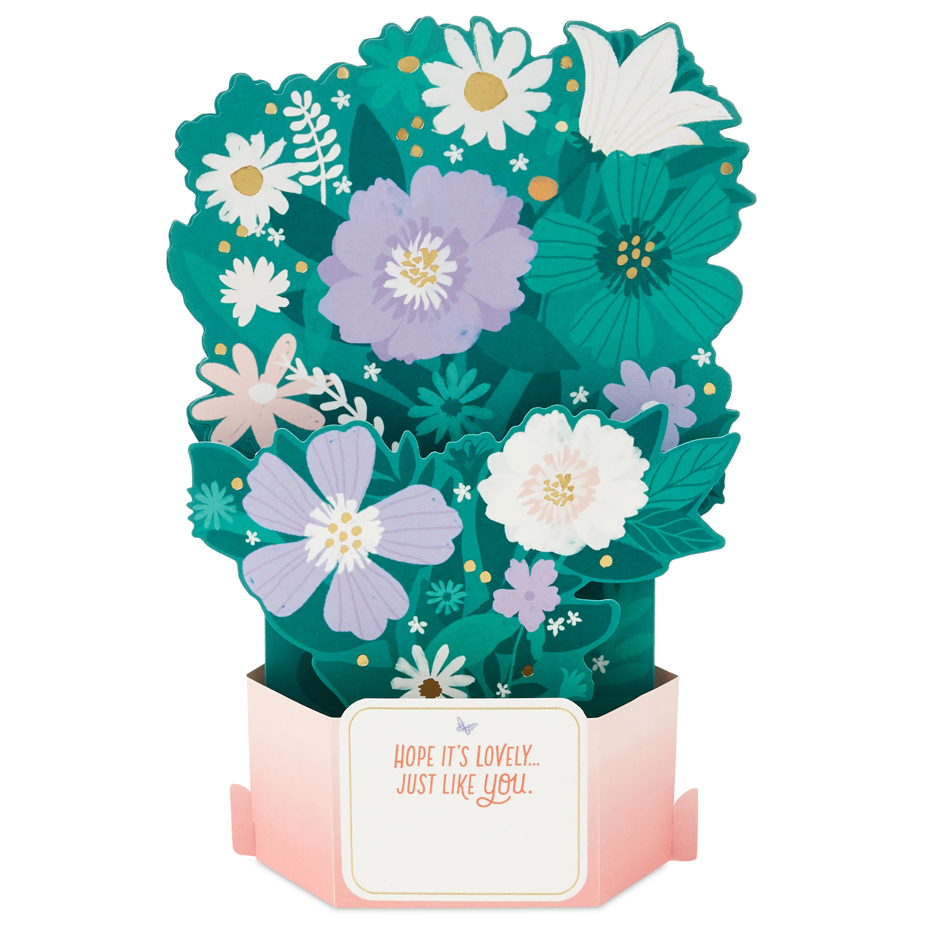 Paper Wonder Music & Motion 3D Pop-Up Butterfly Plant Mother's Day Card - Image 3