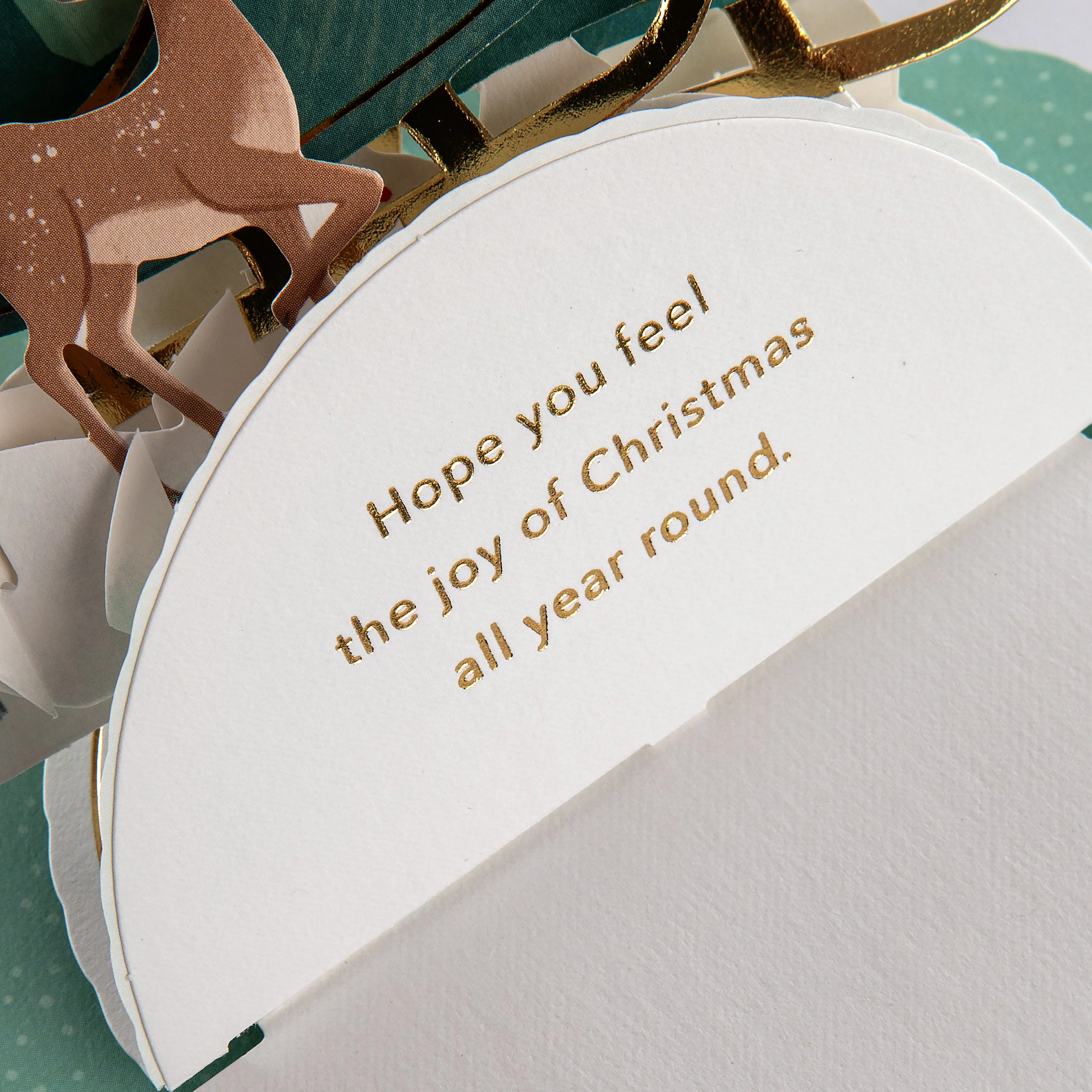 Paper Wonder Music & Motion 3D Pop-Up Santa & Sleigh Christmas Card - Image 6