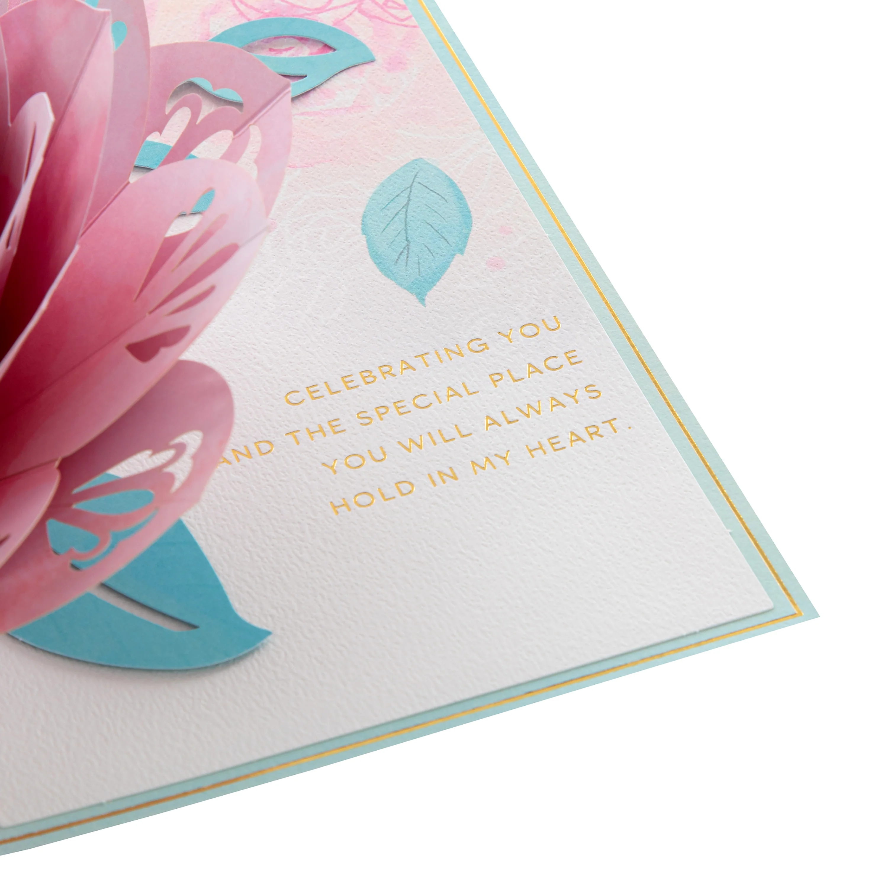 Paper Wonder Signature Collection 3D Pop-Up Flower Card for Her - Image 5