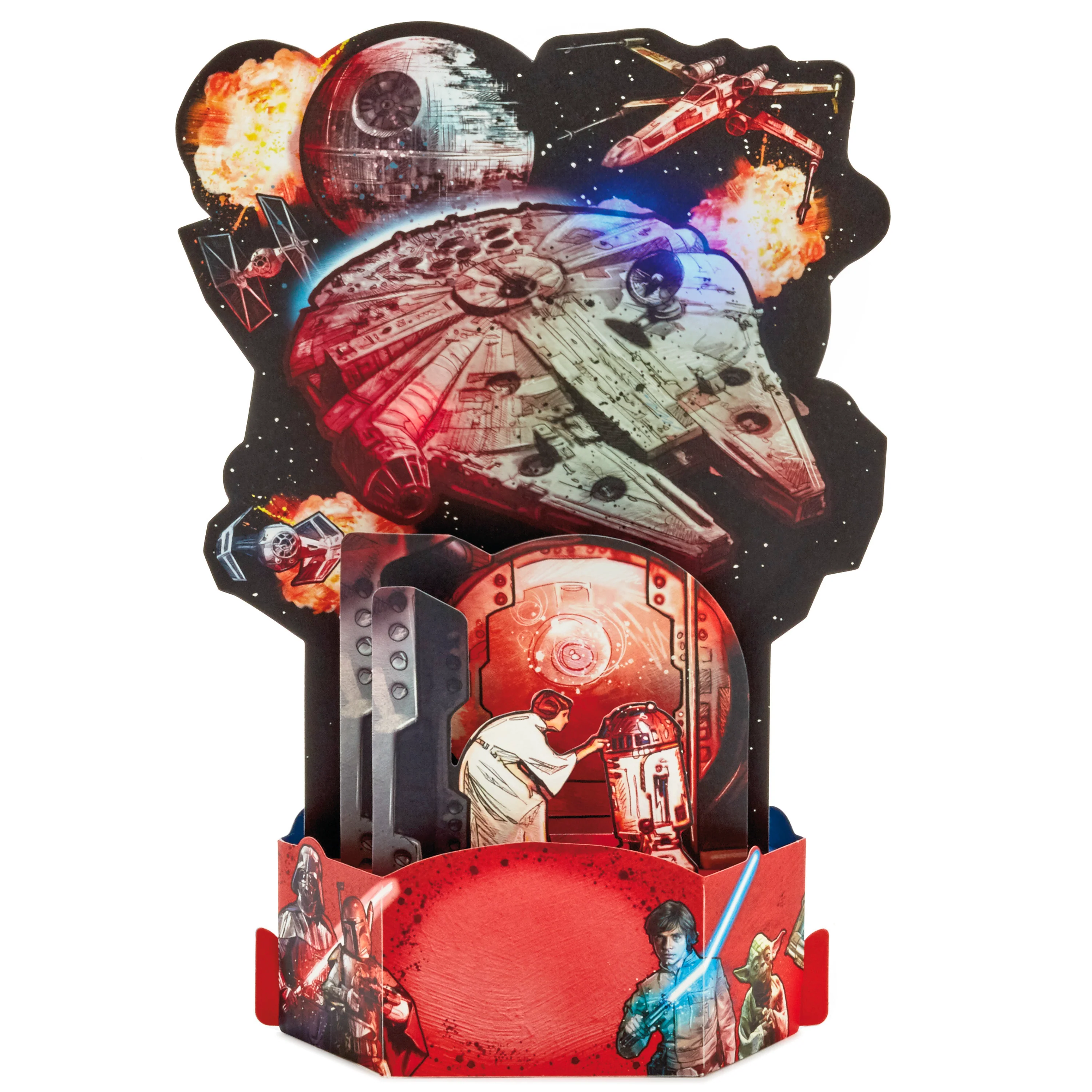 Paper Wonder STAR WARS™️ Light & Music 3D Pop-Up Birthday Card - Image 2