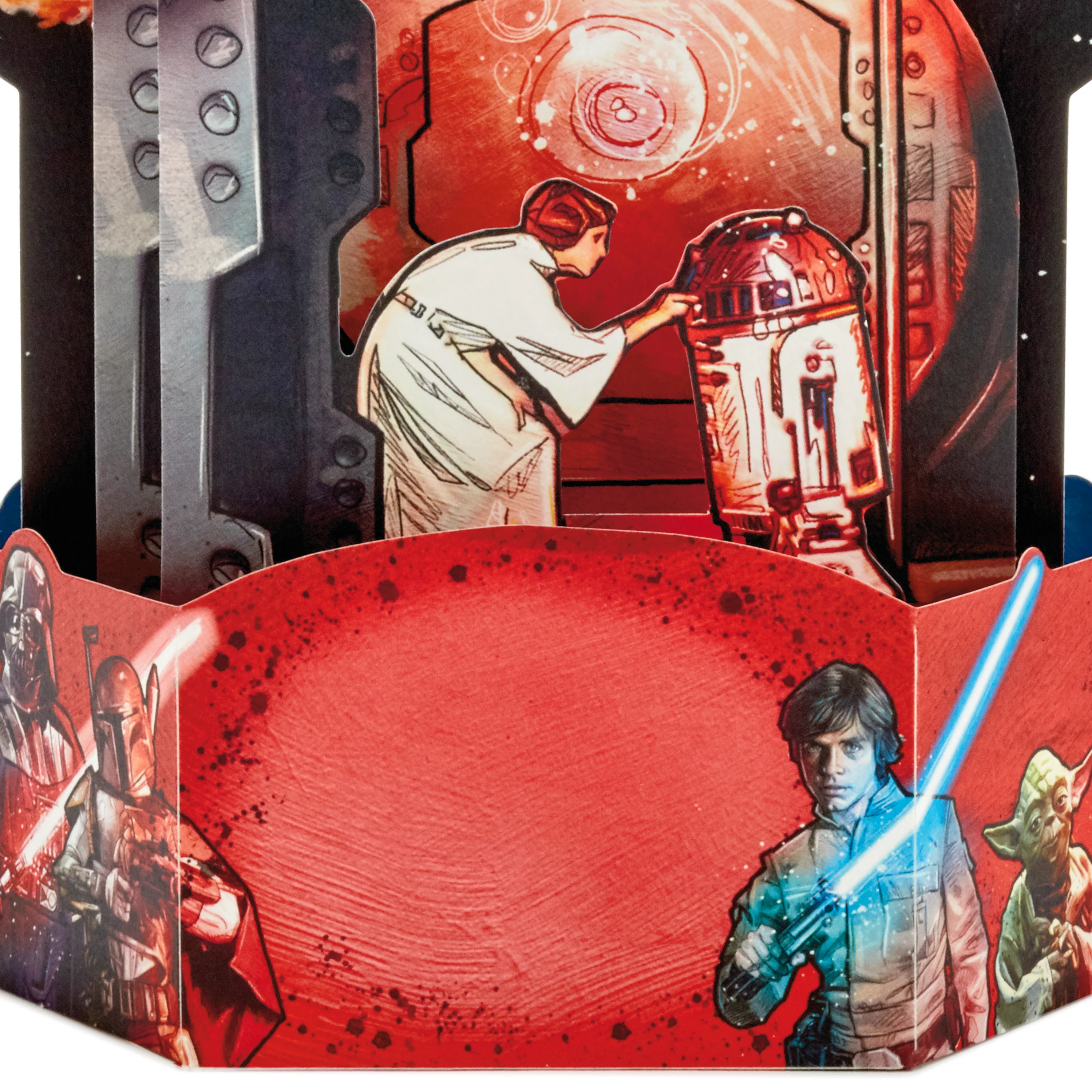 Paper Wonder STAR WARS™️ Light & Music 3D Pop-Up Birthday Card - Image 3