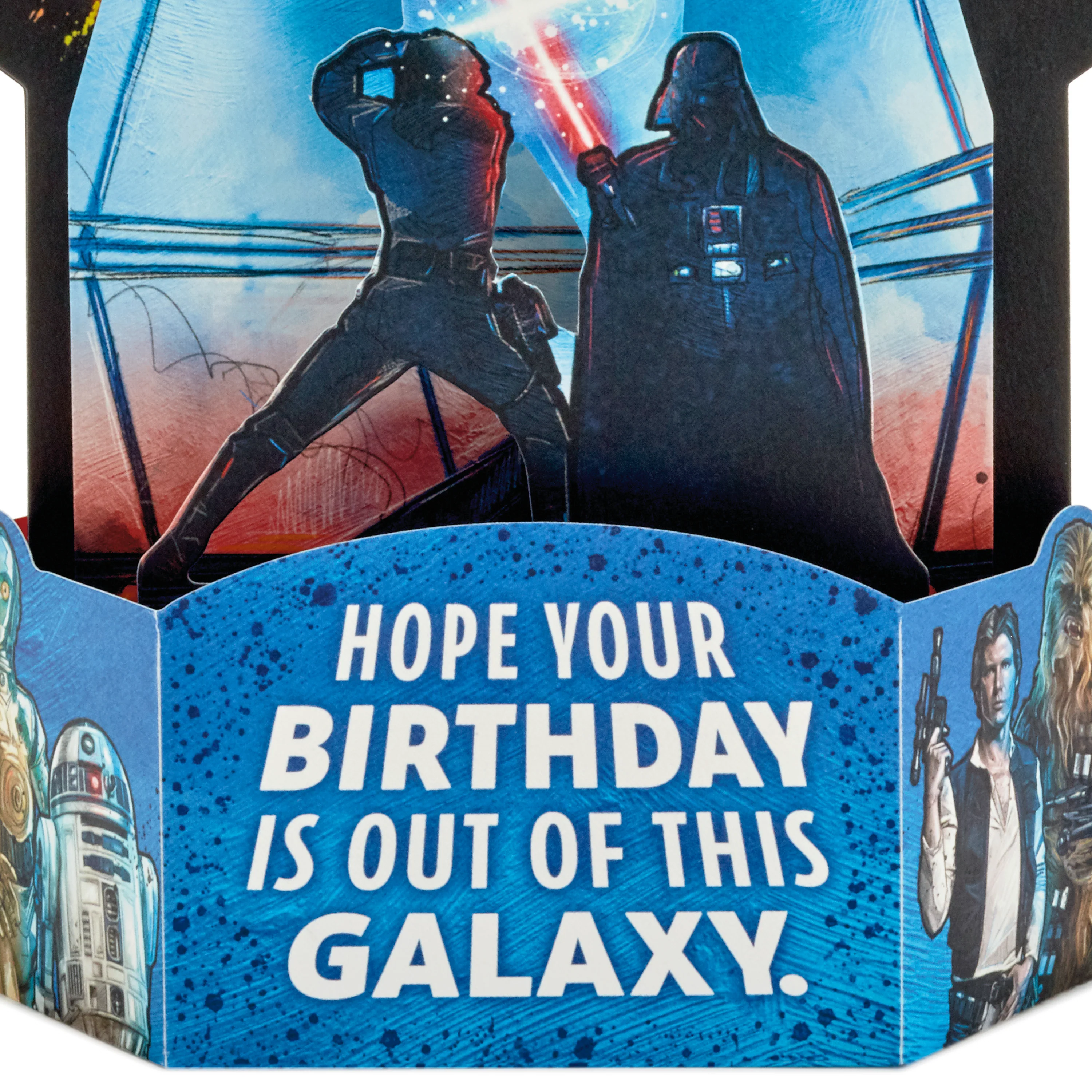 Paper Wonder STAR WARS™️ Light & Music 3D Pop-Up Birthday Card - Image 6