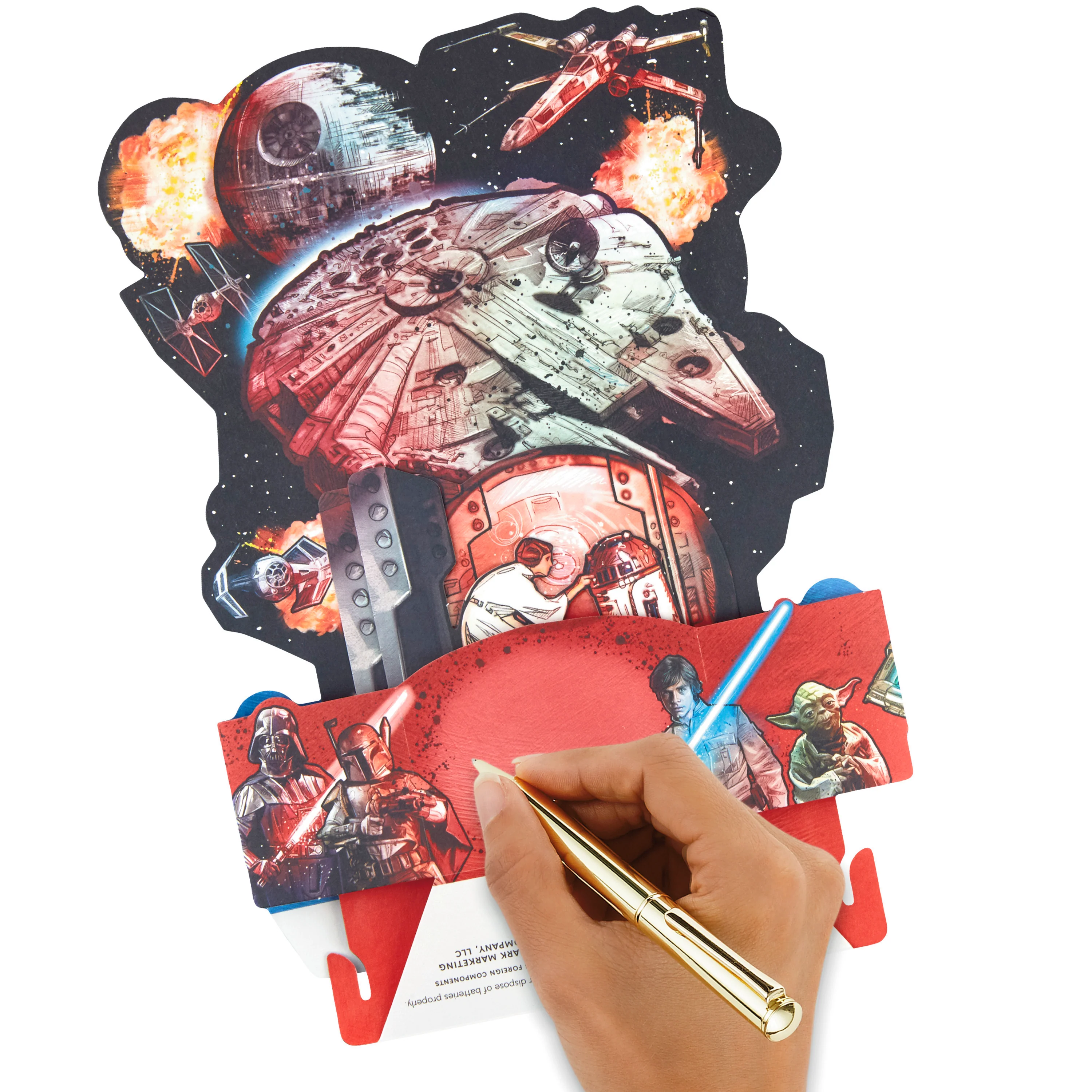 Paper Wonder STAR WARS™️ Light & Music 3D Pop-Up Birthday Card - Image 7