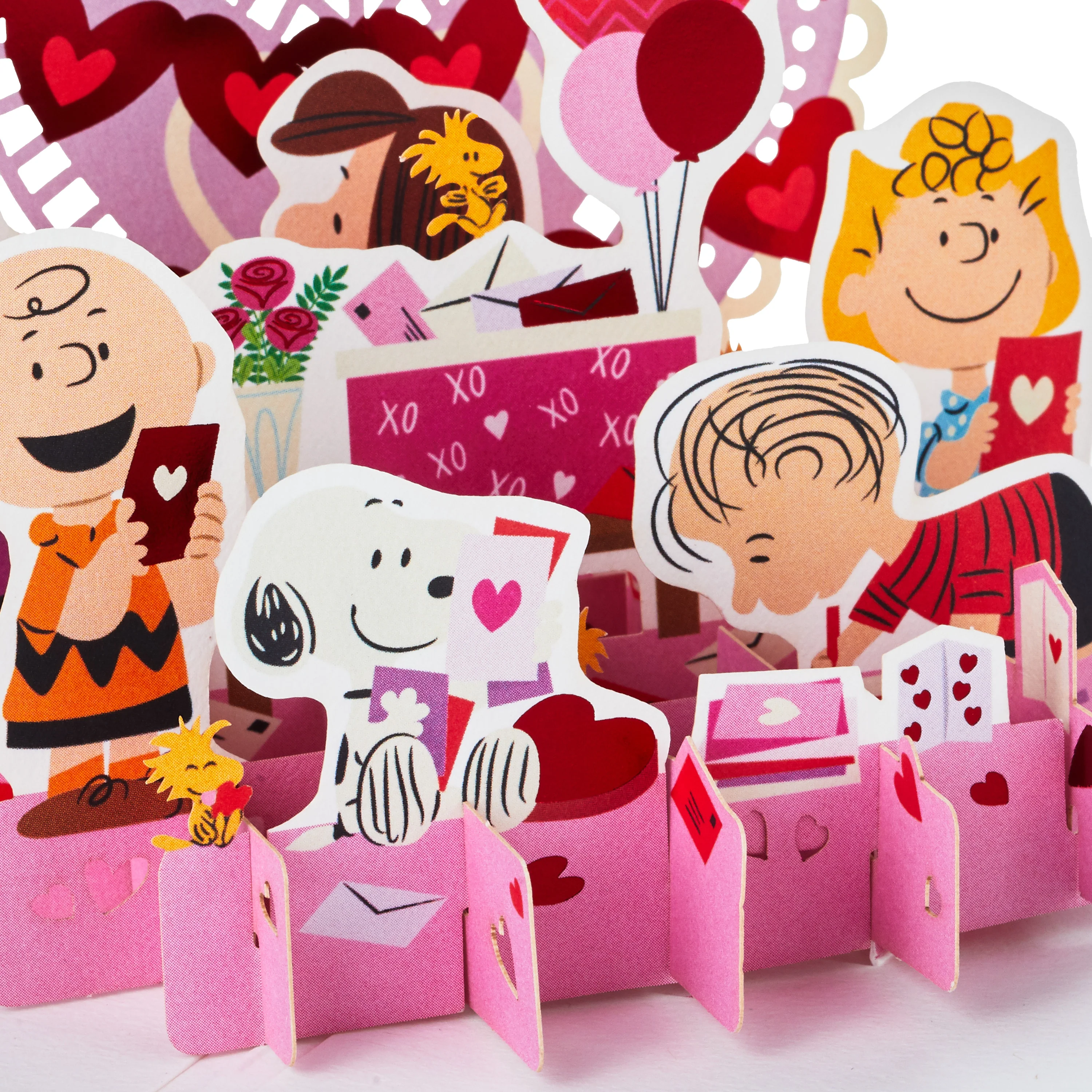 Paper Wonder Valentine's Day Card - 3D Pop-Up PEANUTS™ SNOOPY & Friends Design - Image 4