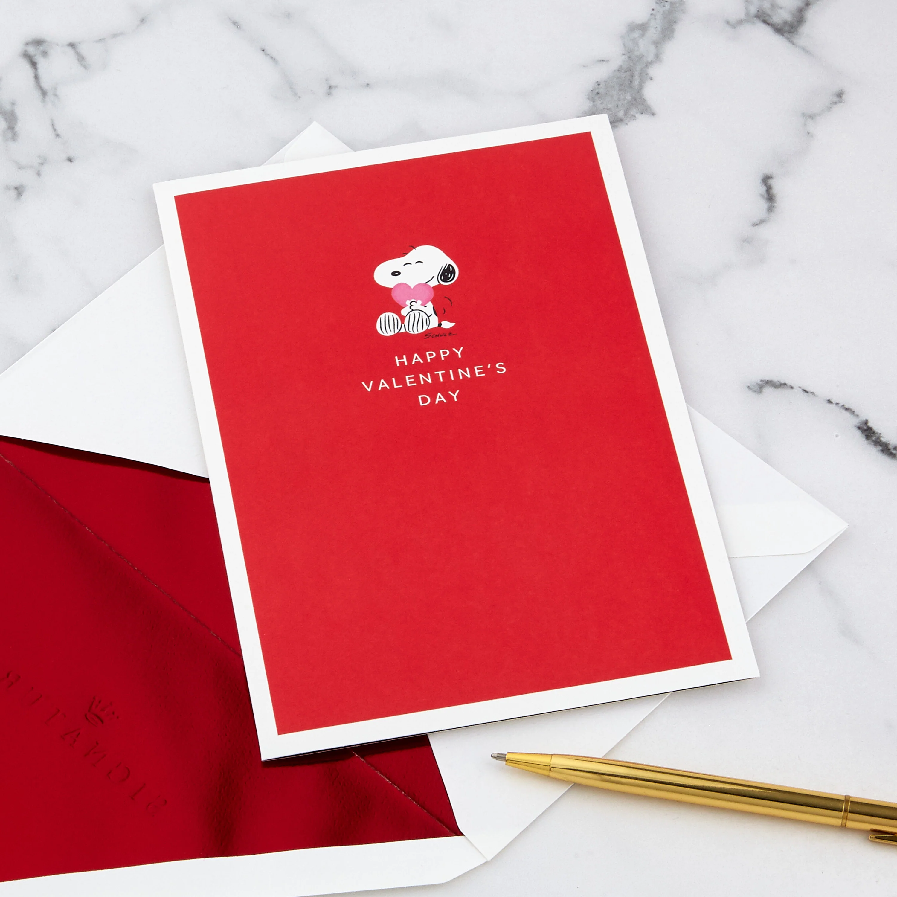 Paper Wonder Valentine's Day Card - 3D Pop-Up PEANUTS™ SNOOPY & Friends Design - Image 7