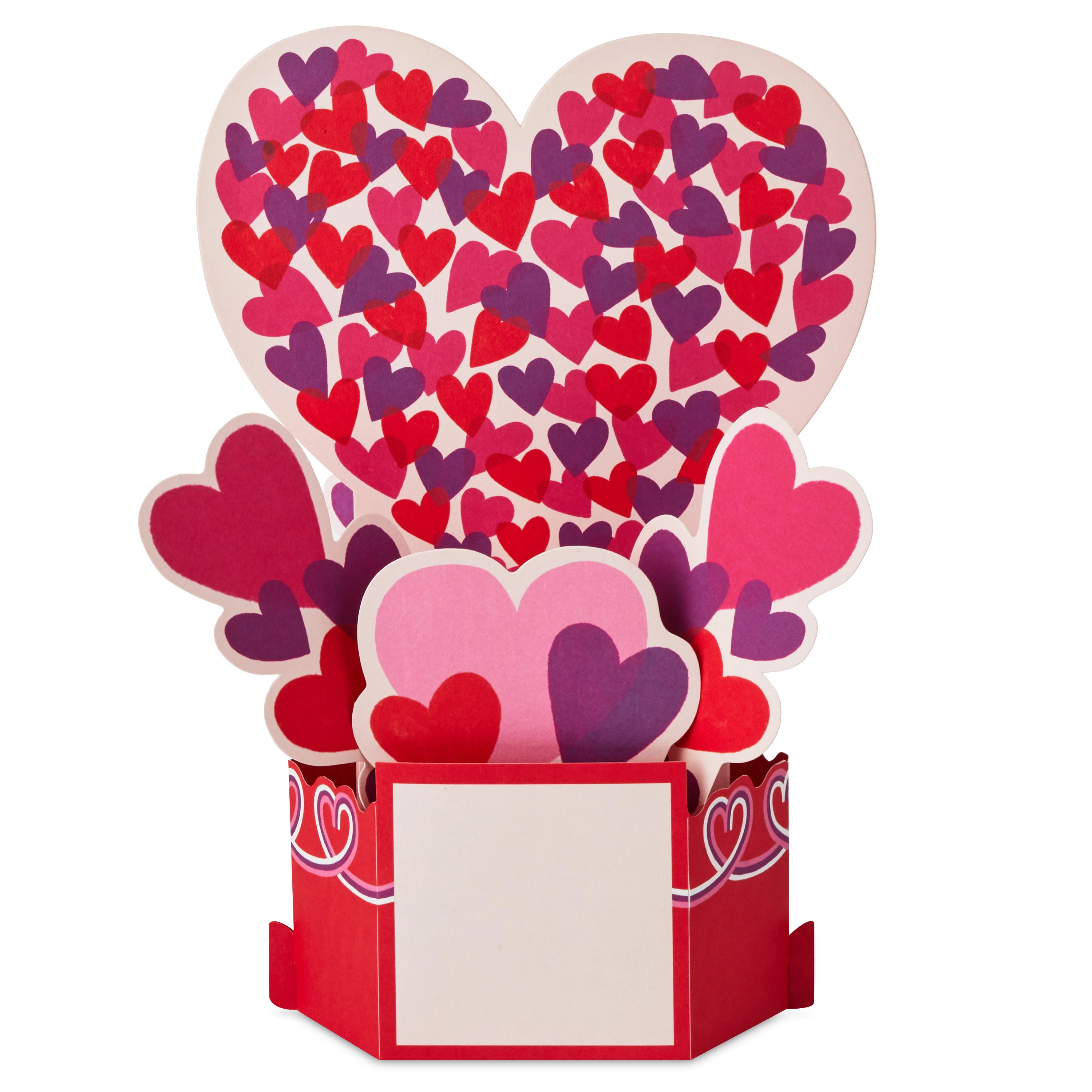 Paper Wonder Valentine's Day Musical & Light-Up Card - 3D Heart Design - Image 2