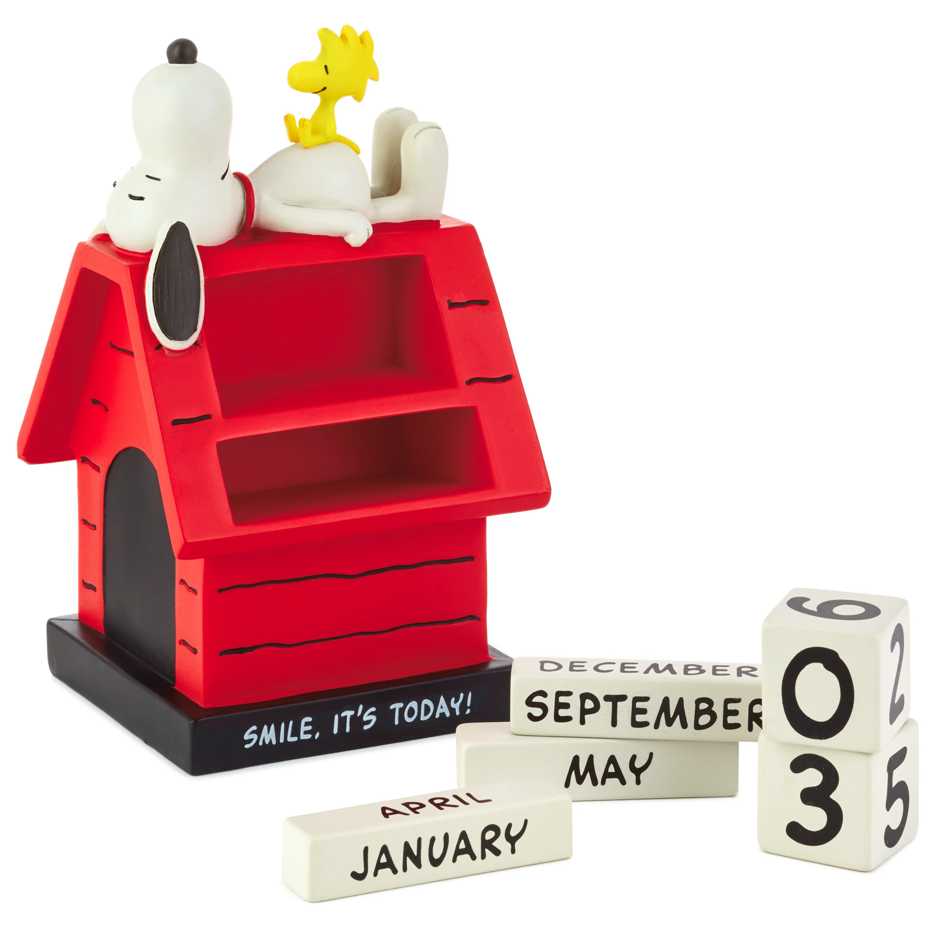 PEANUTS™ SNOOPY & WOODSTOCK Perpetual Doghouse Calendar - Image 2