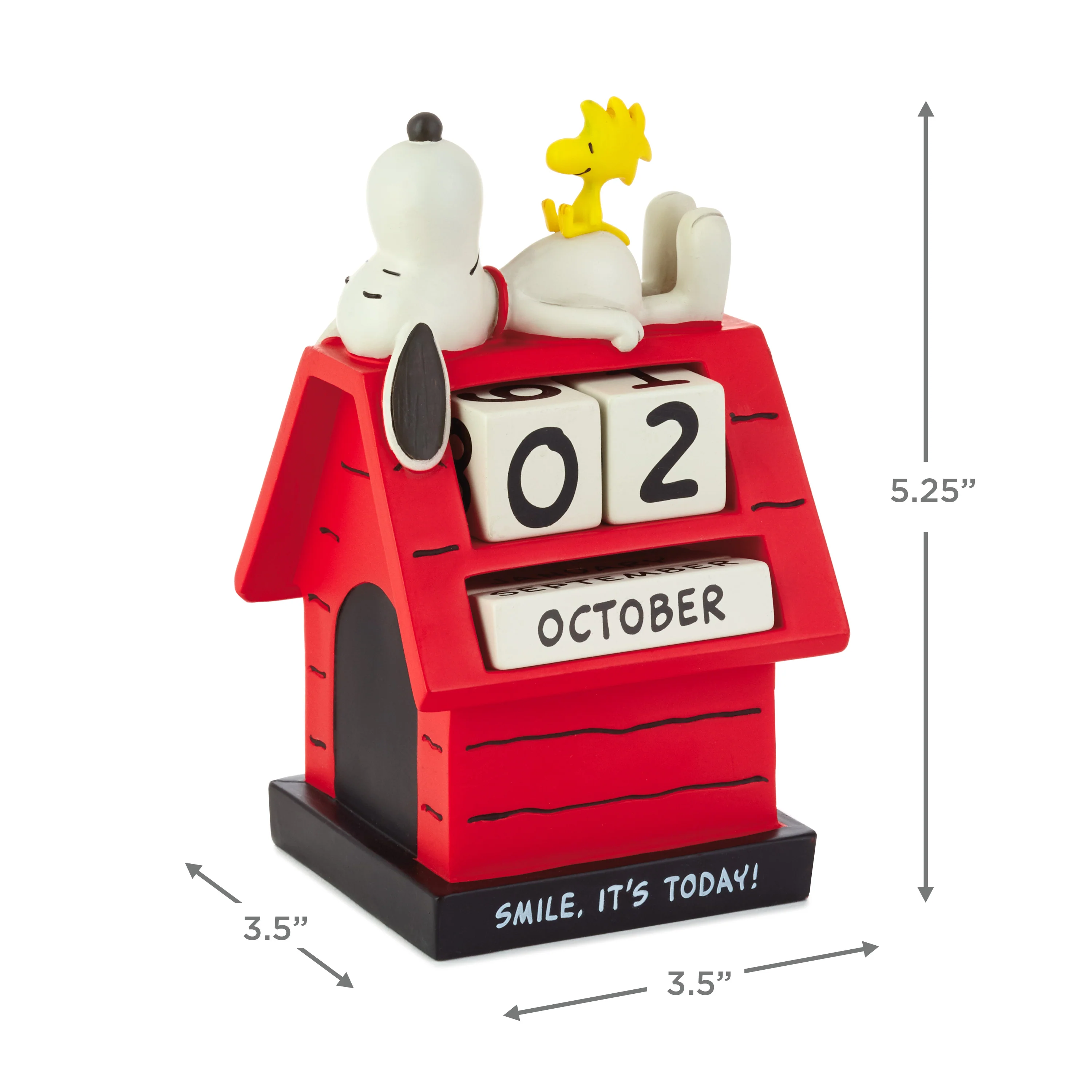 PEANUTS™ SNOOPY & WOODSTOCK Perpetual Doghouse Calendar - Image 6