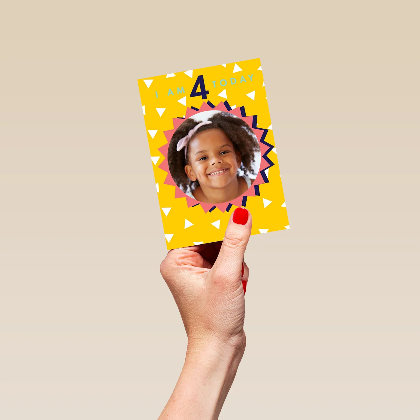 Personalised 4 Today Kids Birthday Card - Image 4