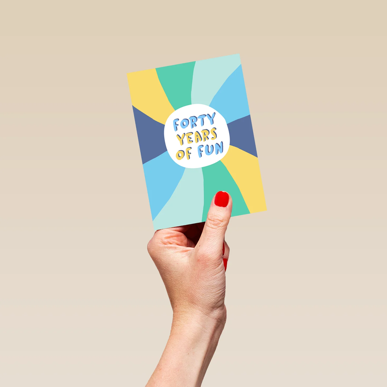 Personalised 40 Years Of Fun Birthday Card - Image 4