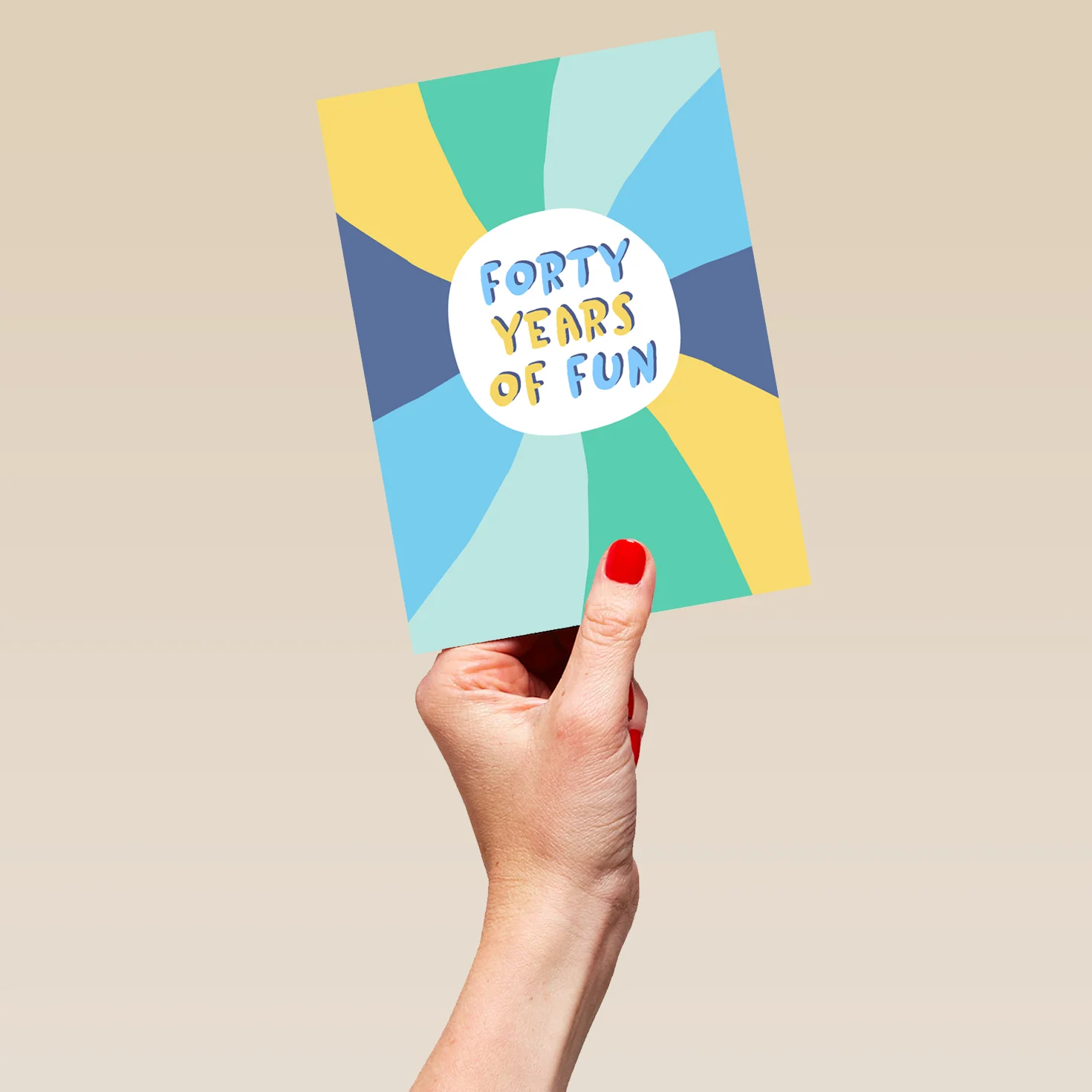 Personalised 40 Years Of Fun Birthday Card - Image 5