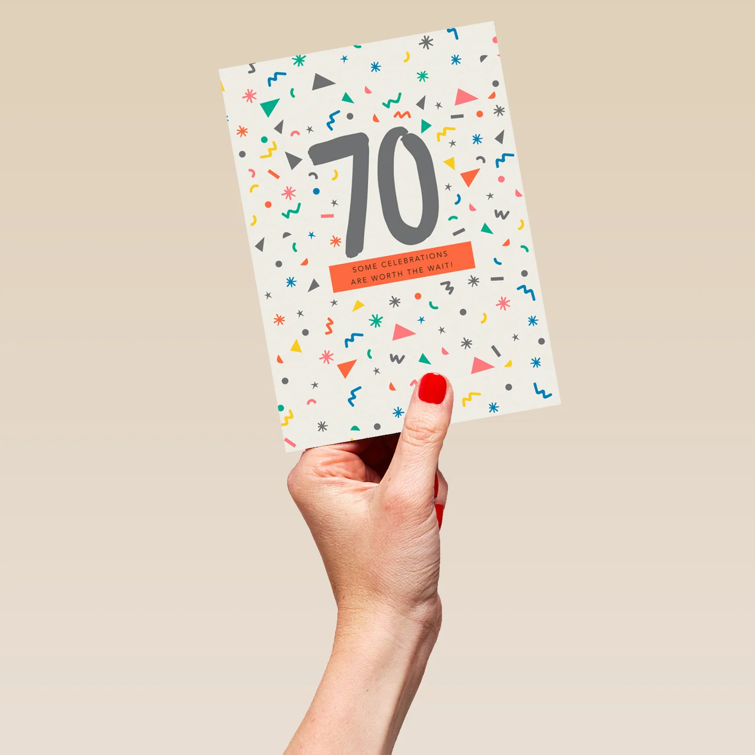Personalised 70th Birthday Celebration Card - Image 5