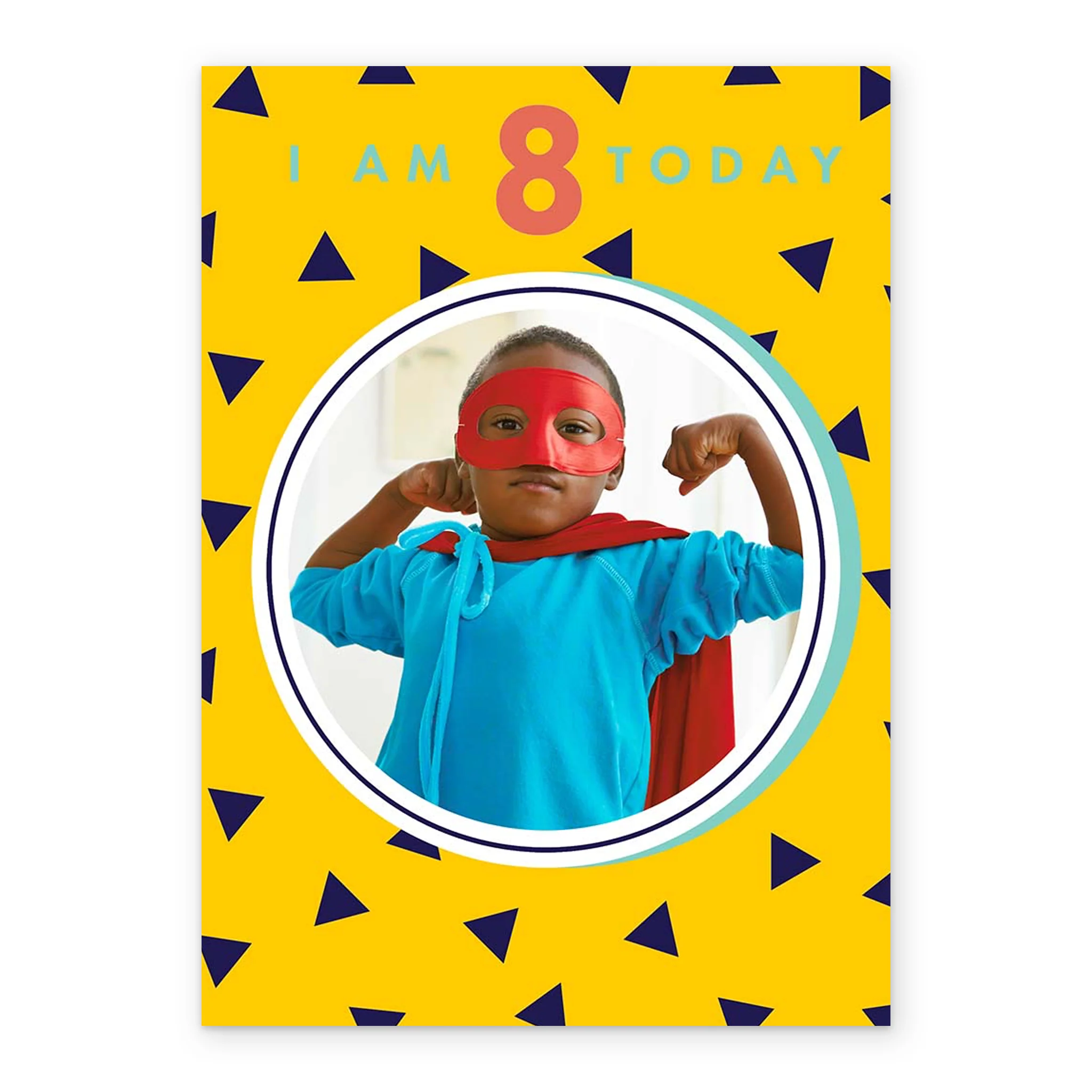 Personalised 8 Today Kids Birthday Card - Image 2