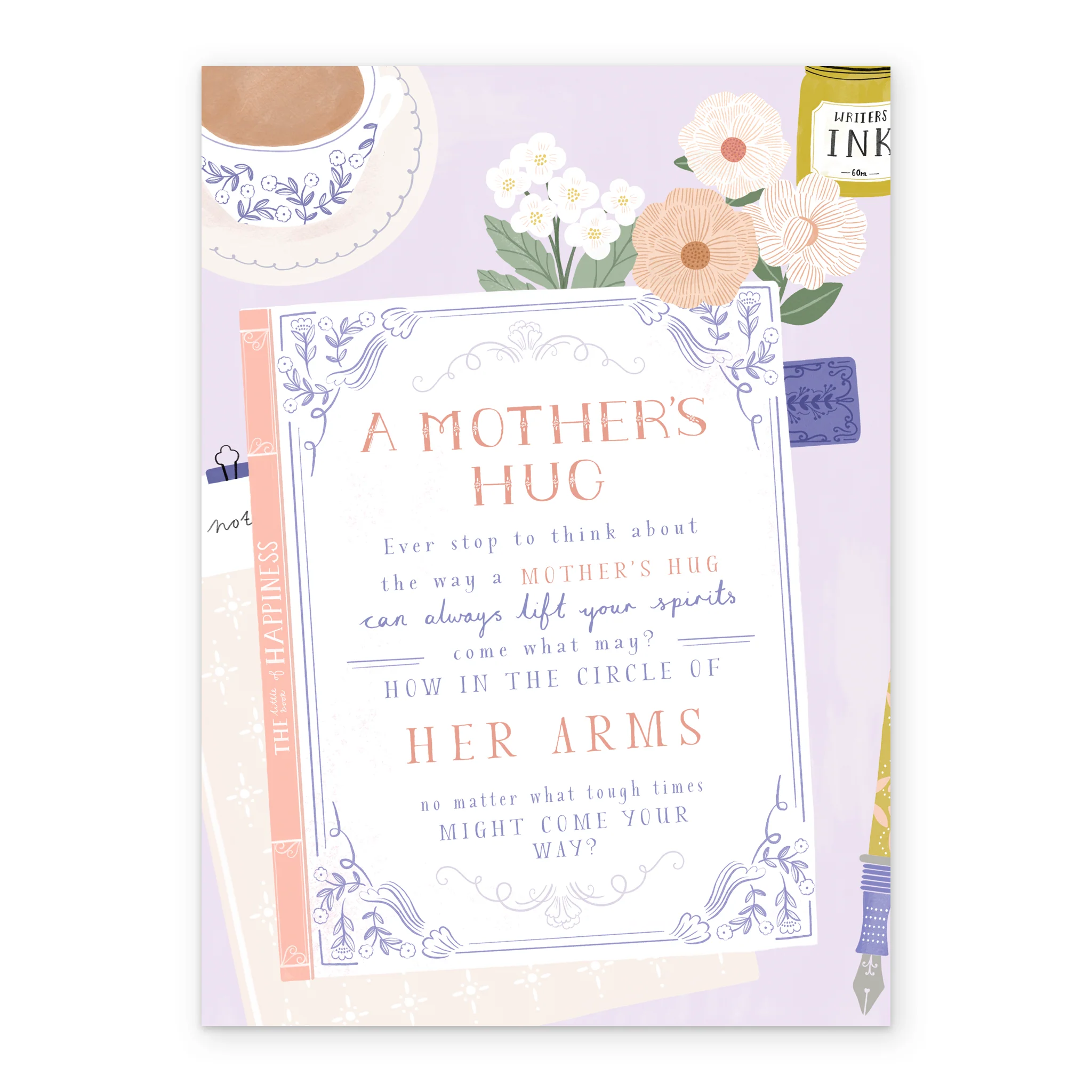 Personalised A Mothers Hug Traditional Verse Mother's Day Card - Image 2