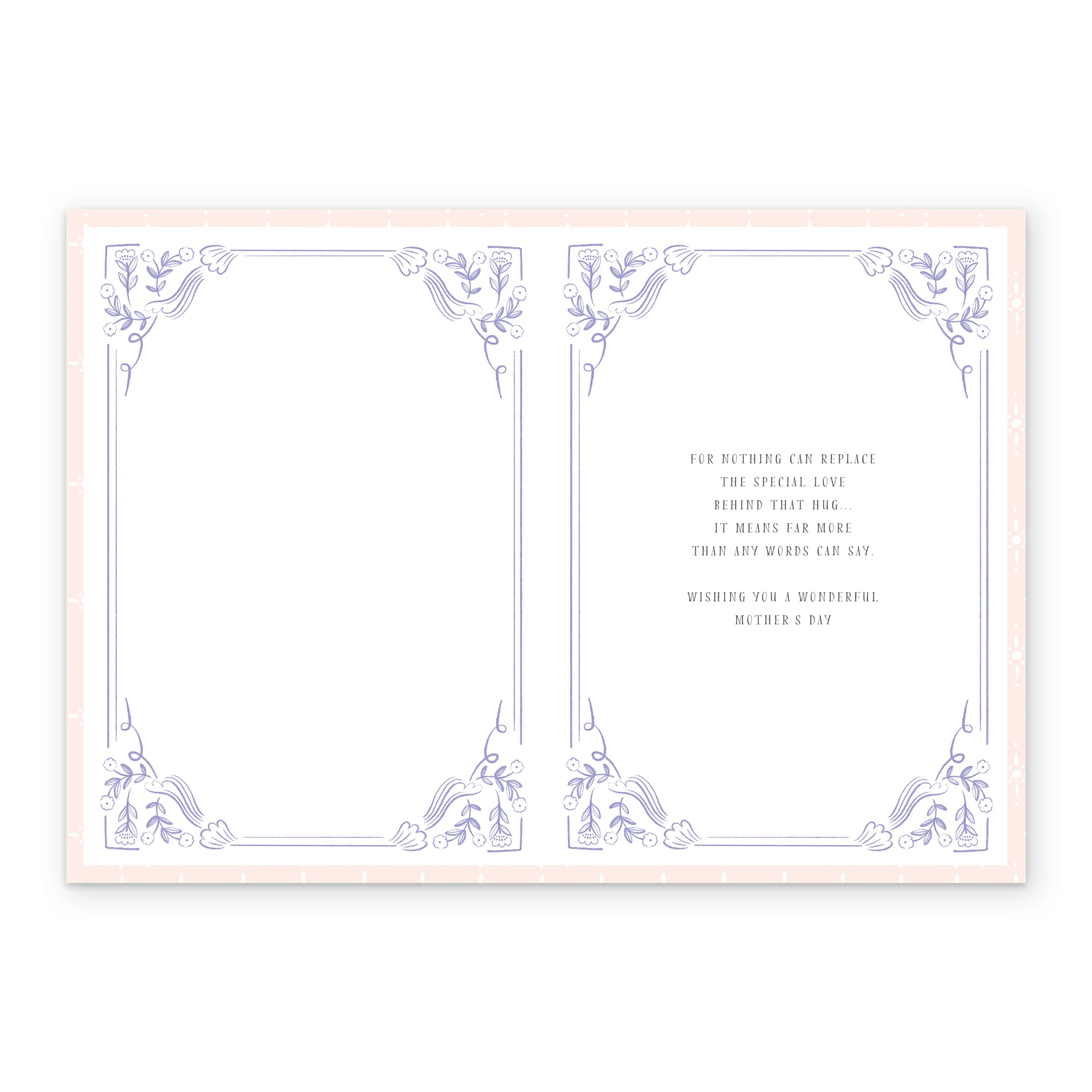 Personalised A Mothers Hug Traditional Verse Mother's Day Card - Image 3