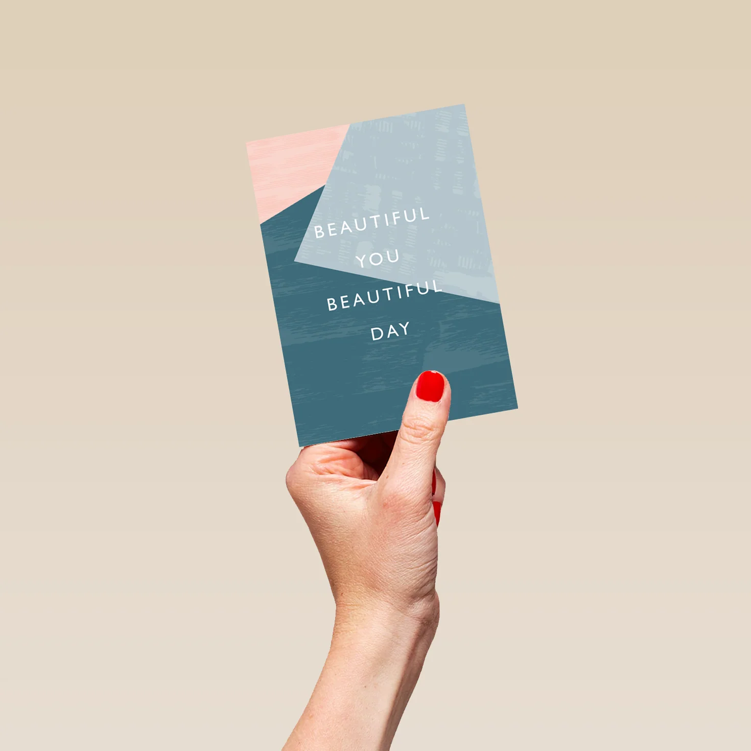 Personalised Abstract Beautiful You Birthday Card - Image 4