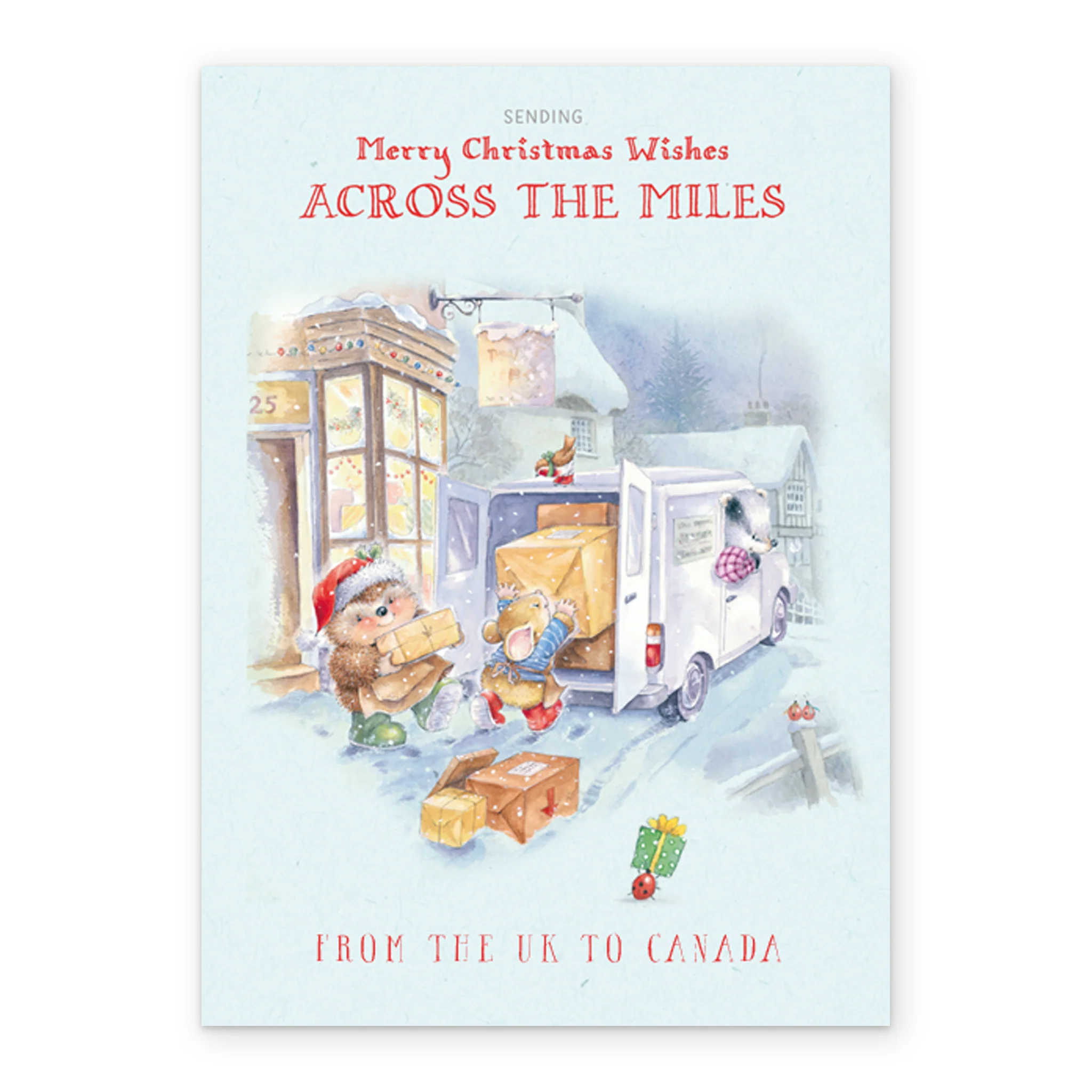 Personalised Across The Miles Country Companions Christmas Card - Image 2