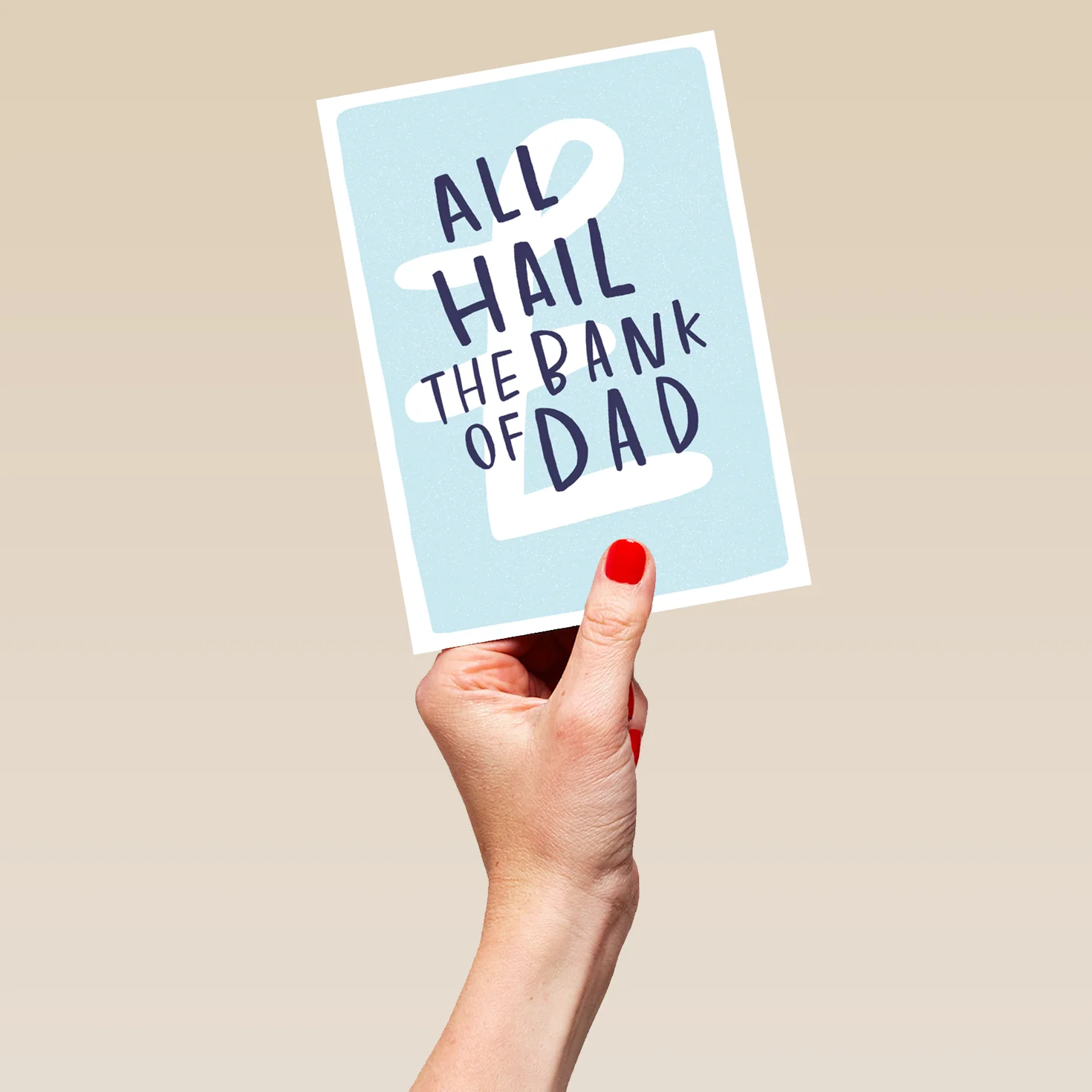 Personalised All Hail Bank Of Dad Birthday Card - Image 5