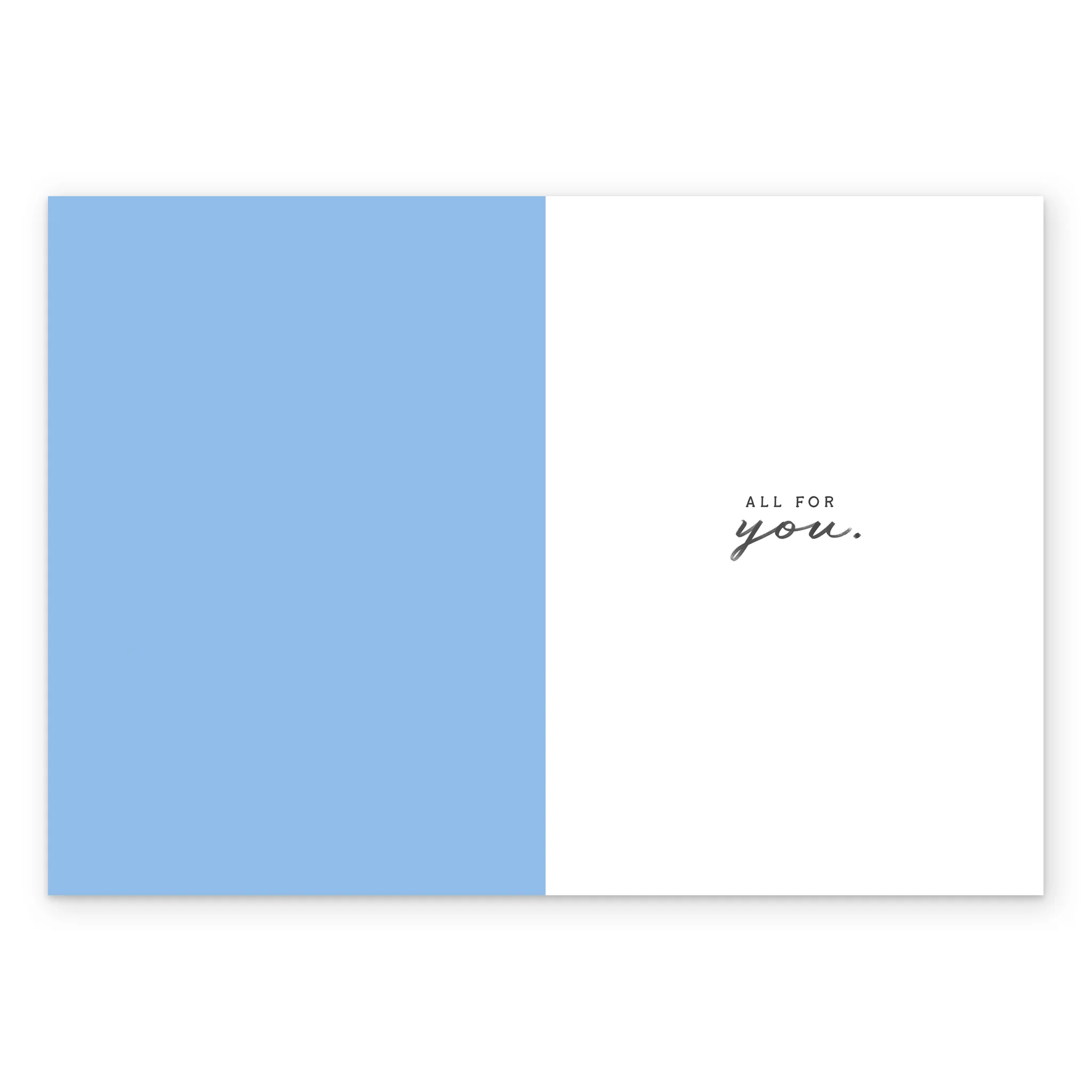 Personalised 'All the Love' Thank You Card - Image 3