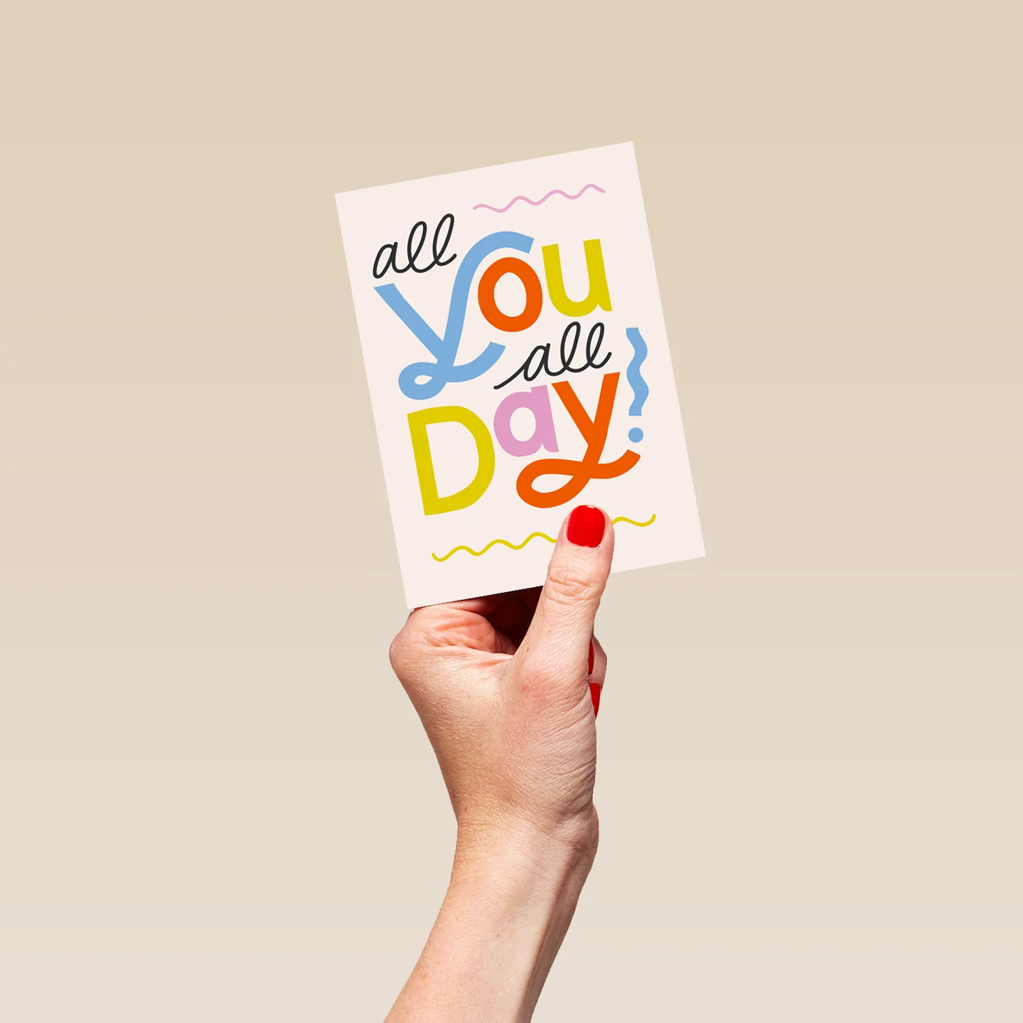Personalised 'All You' Congratulations Card - Image 4