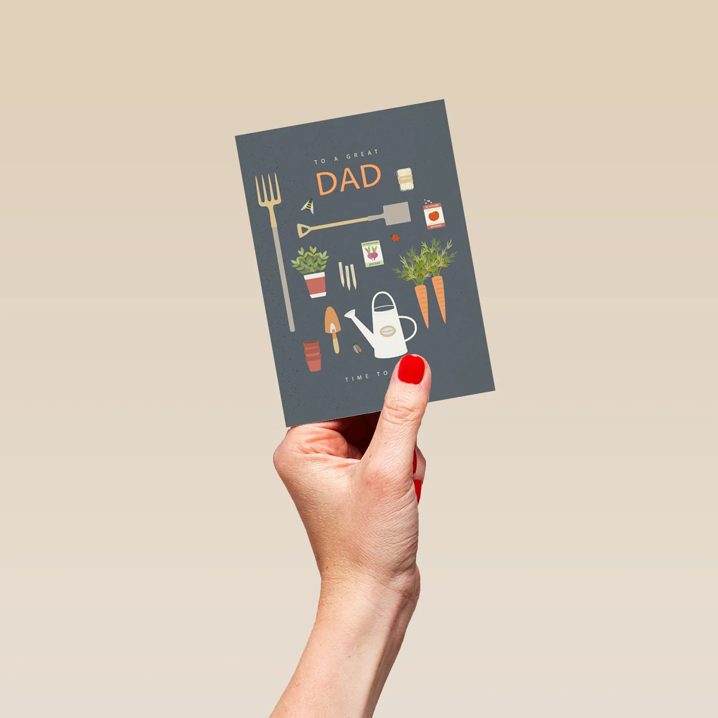 Personalised Allotments Birthday Card For Dad - Image 4