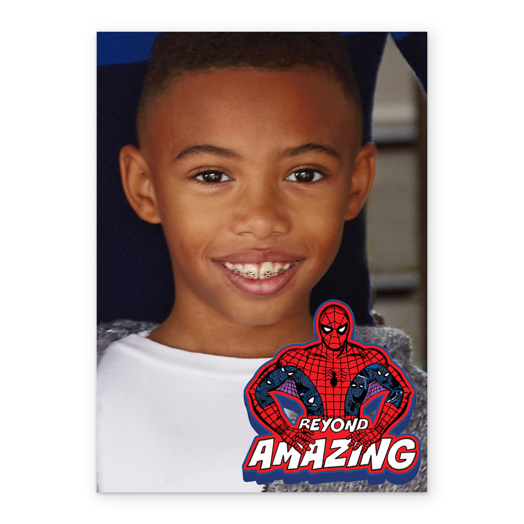 Personalised Amazing Spider-Man Photo Birthday Card - Image 2