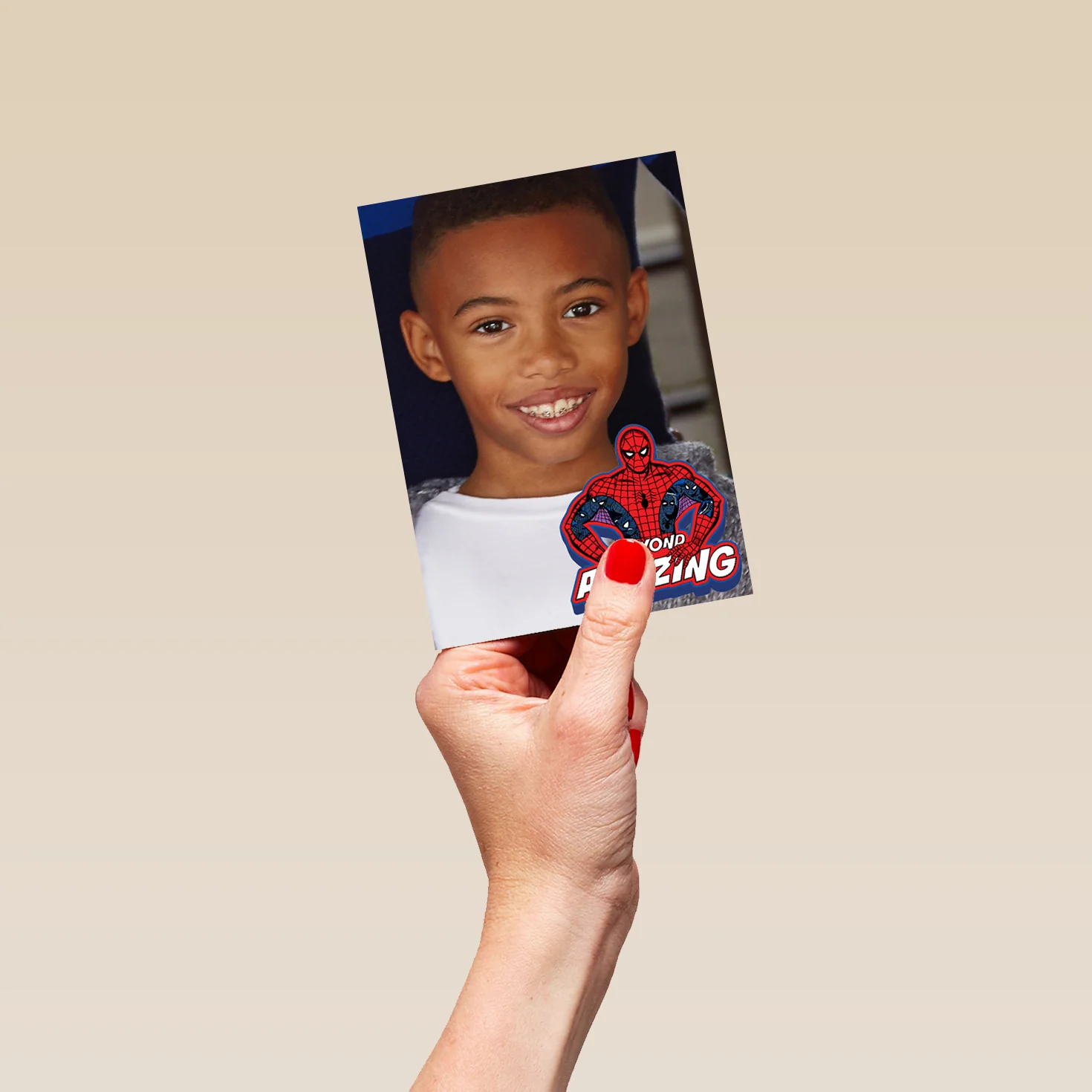 Personalised Amazing Spider-Man Photo Birthday Card - Image 4