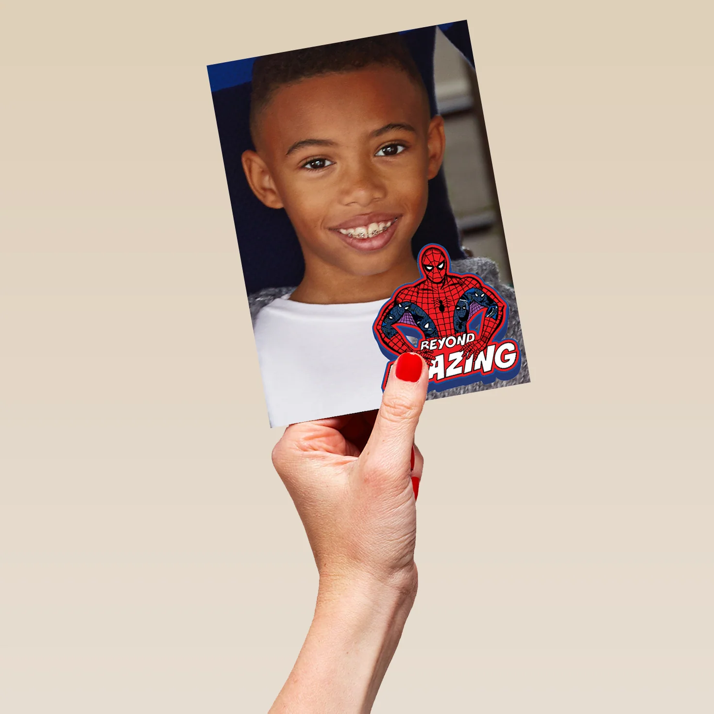 Personalised Amazing Spider-Man Photo Birthday Card - Image 5