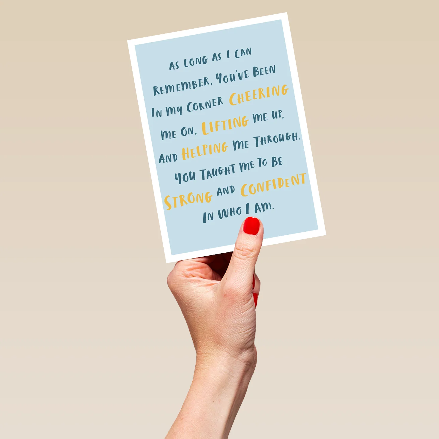 Personalised Andy's Man Club Encouragement Father's Day Card - Image 5