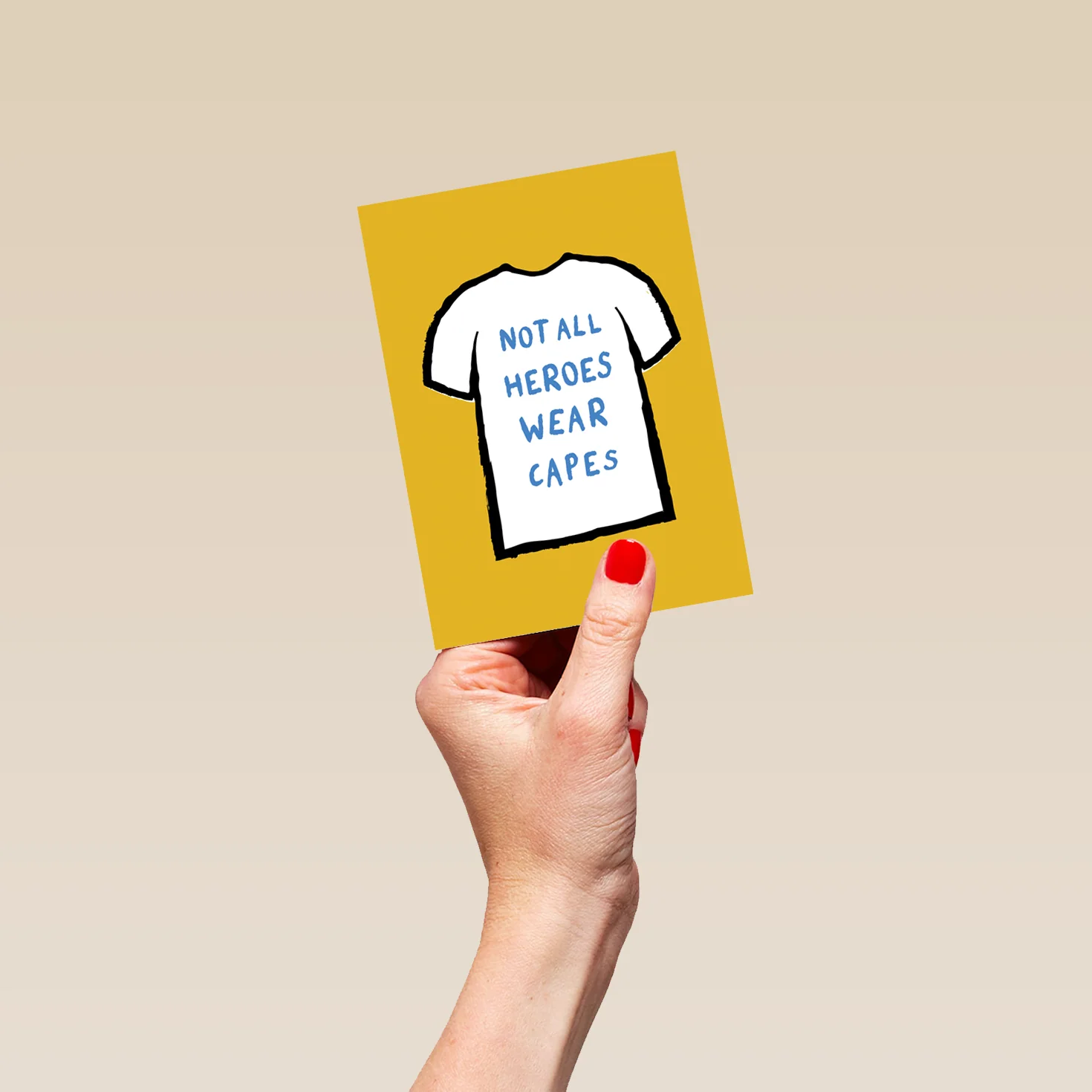 Personalised Andy's Man Club Heroes and Capes Happy Father's Day Card - Image 4