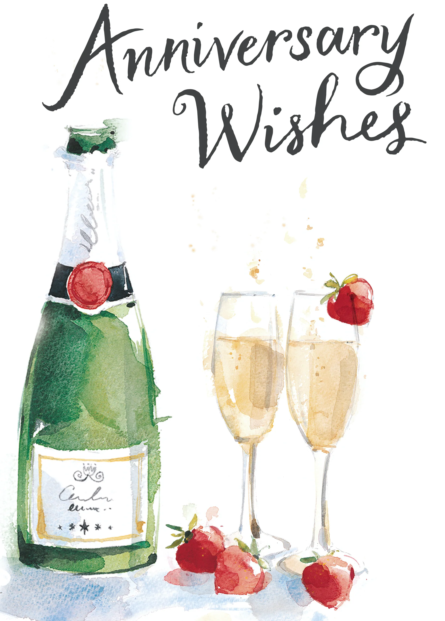 Personalised Anniversary Wishes Card