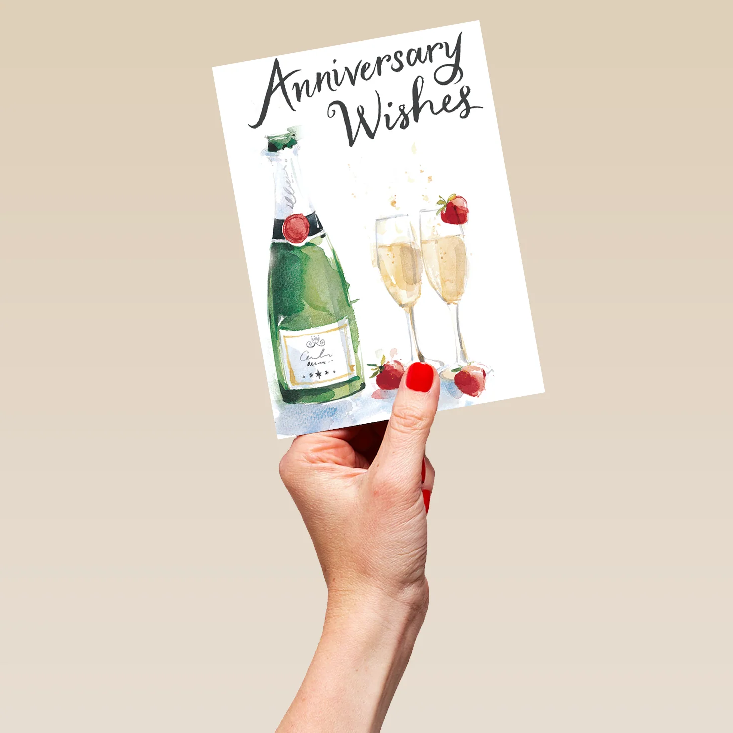 Personalised Anniversary Wishes Card - Image 5