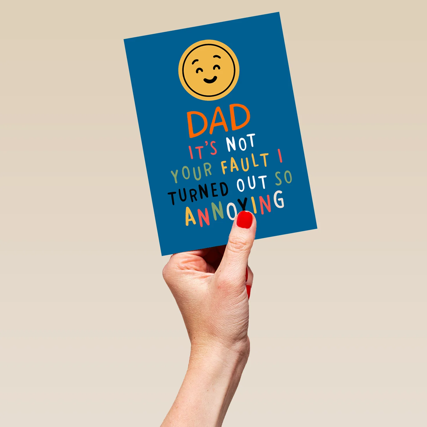 Personalised Annoying Funny Dad Card - Image 5