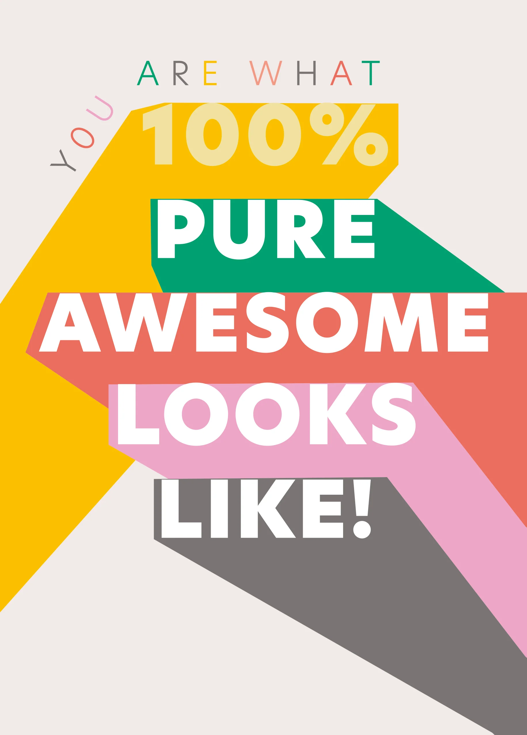 Personalised Awesome Birthday Card