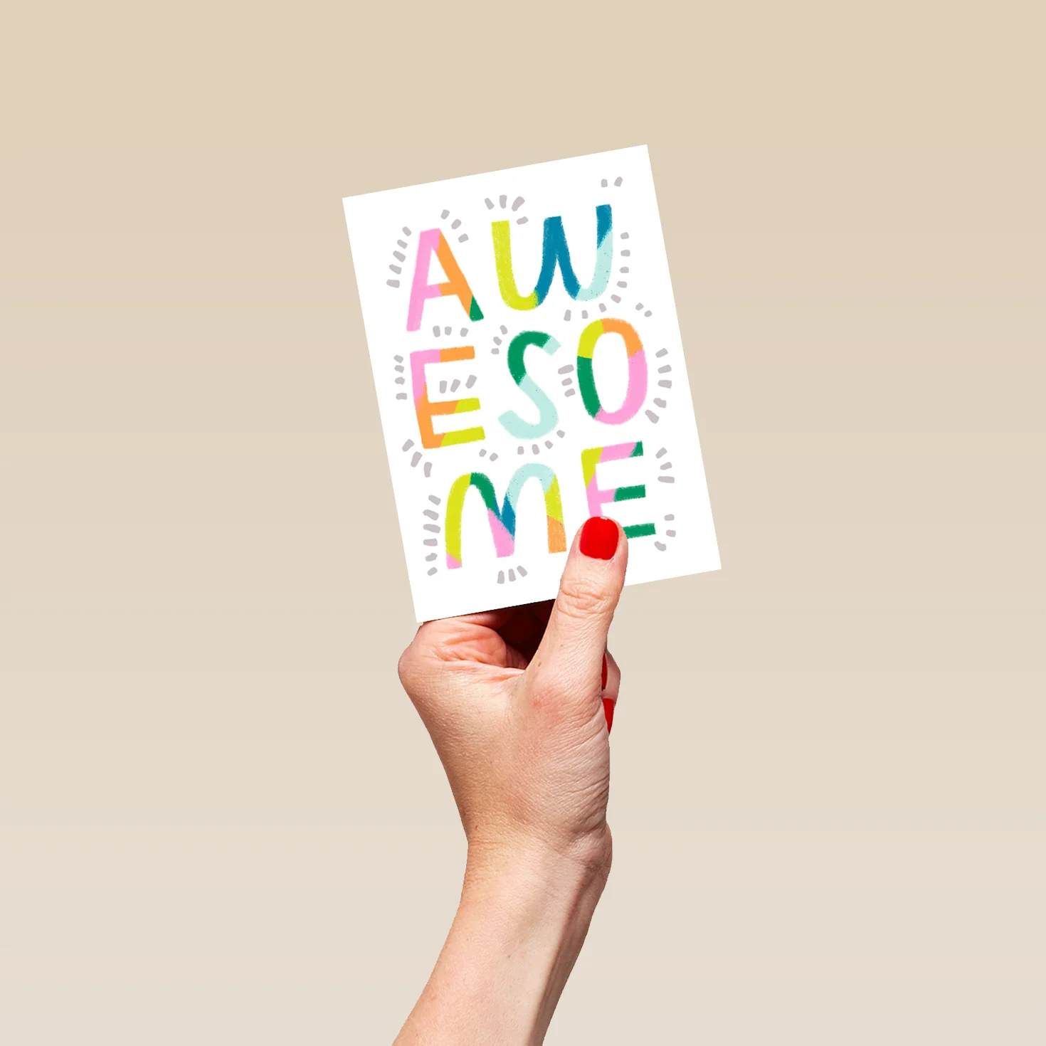 Personalised Awesome Card - Image 4