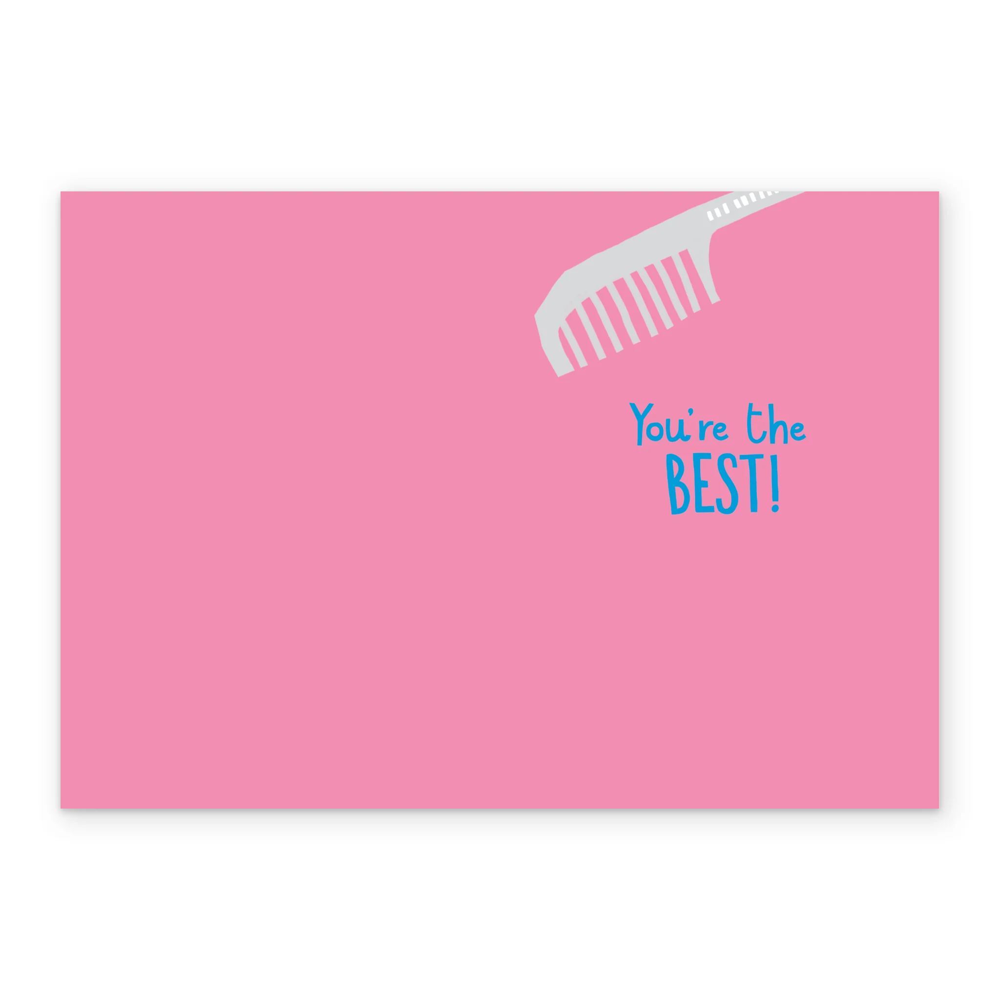 Personalised Beautician Hair & Nails Thank You Card - Image 3