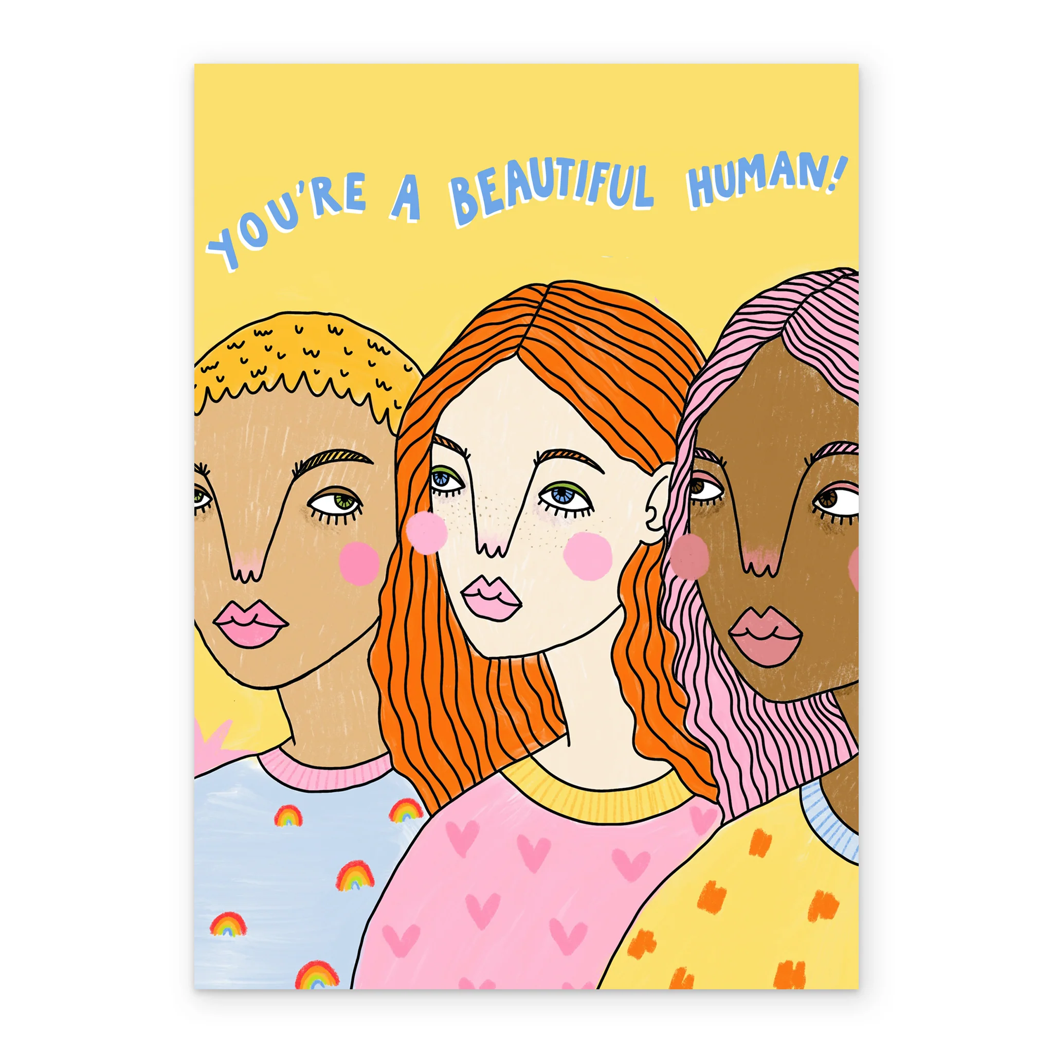 Personalised Beautiful People Support Card - Image 2