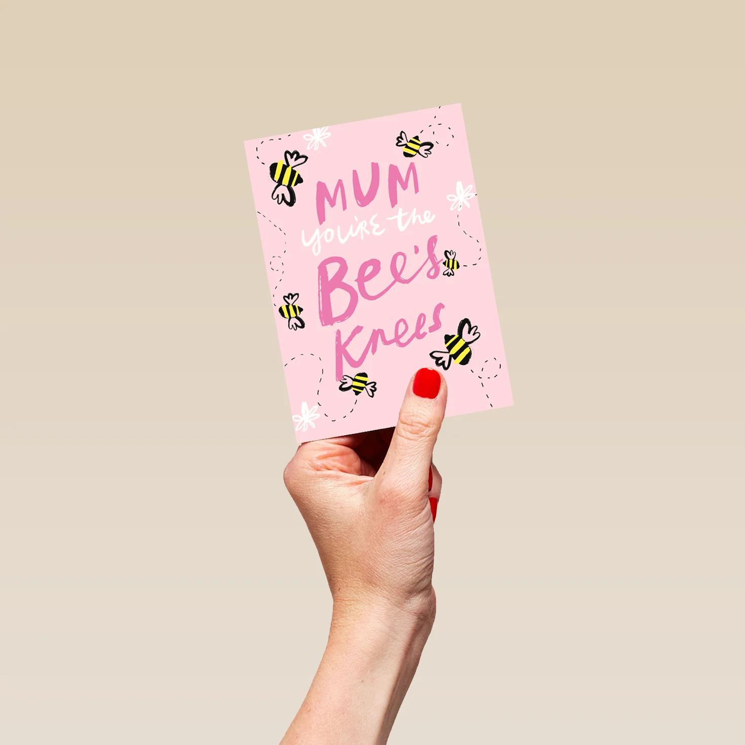 Personalised Bee's Knees For Mum Card - Image 4
