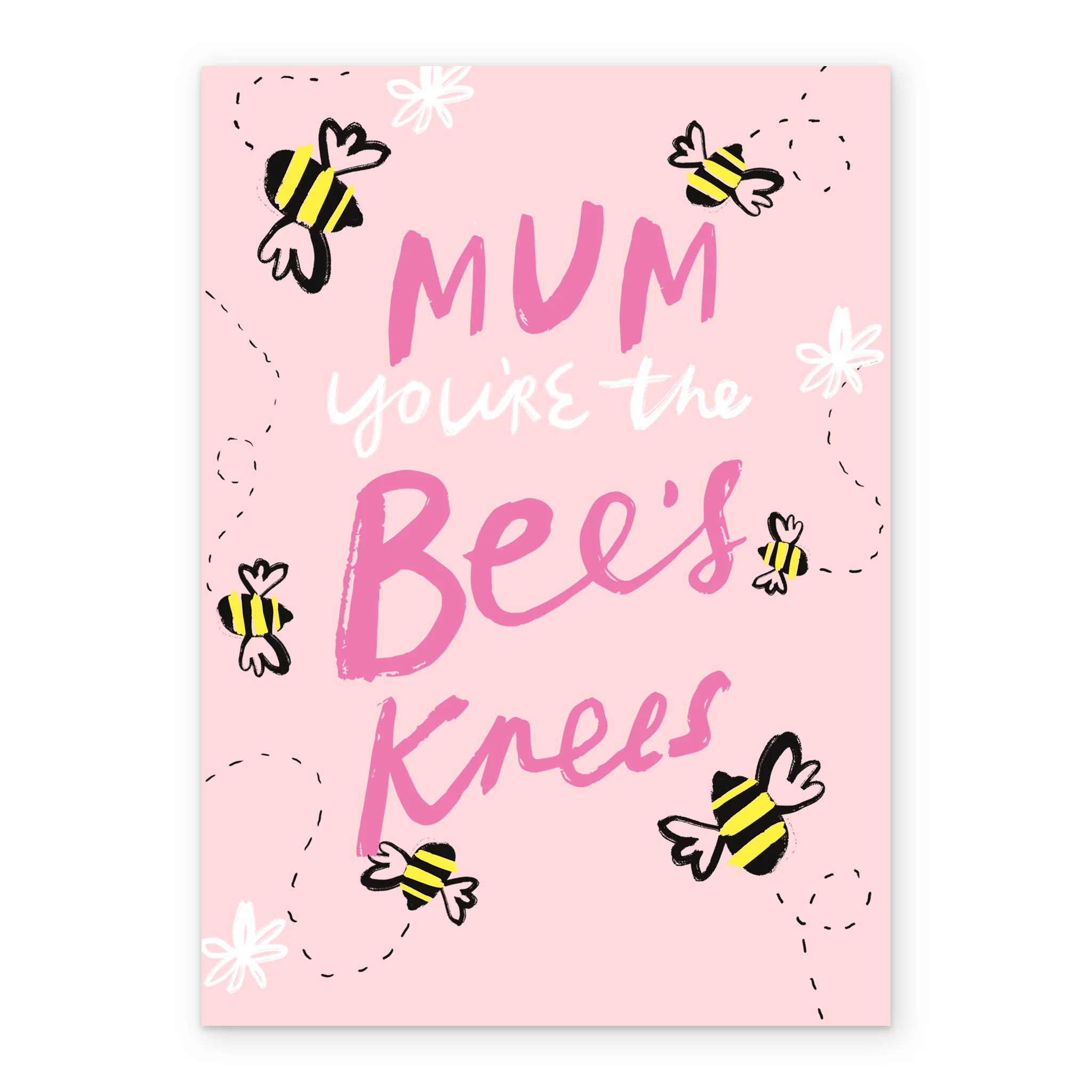 Personalised Bees Knees Mother's Day Card For Mum - Image 2