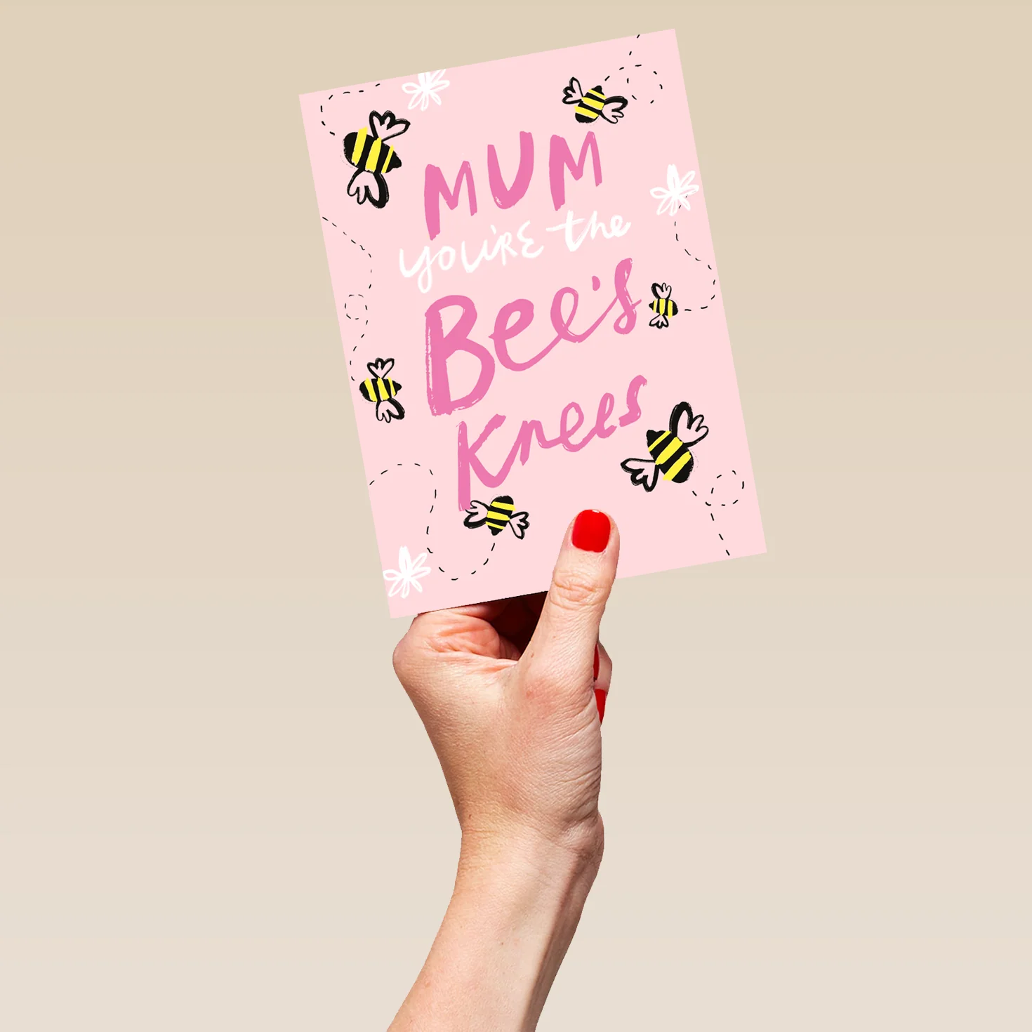 Personalised Bees Knees Mother's Day Card For Mum - Image 5