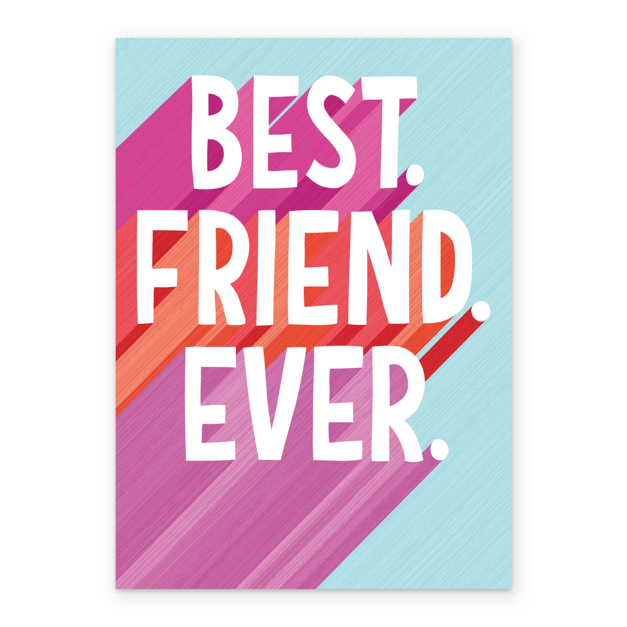 Personalised 'Best Friend Ever' Valentine's Day Card - Image 2
