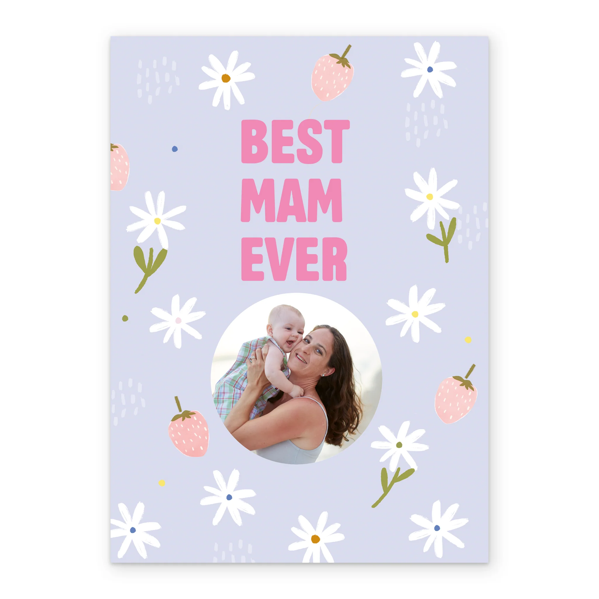 Personalised Best Mam Ever Mother's Day Photo Upload Card - Image 2
