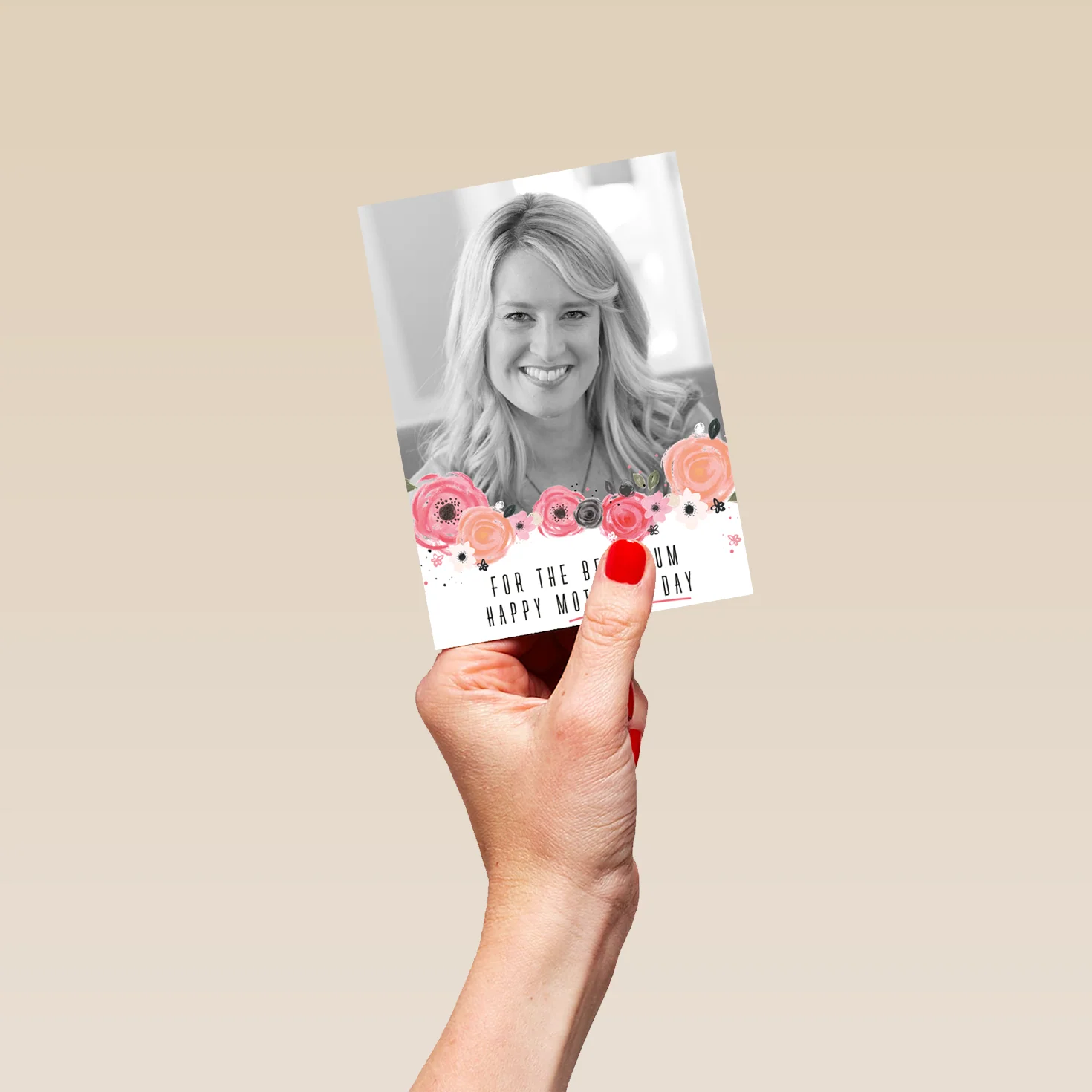 Personalised Best Mum Happy Mother's Day Photo Upload Card For Mum - Image 4