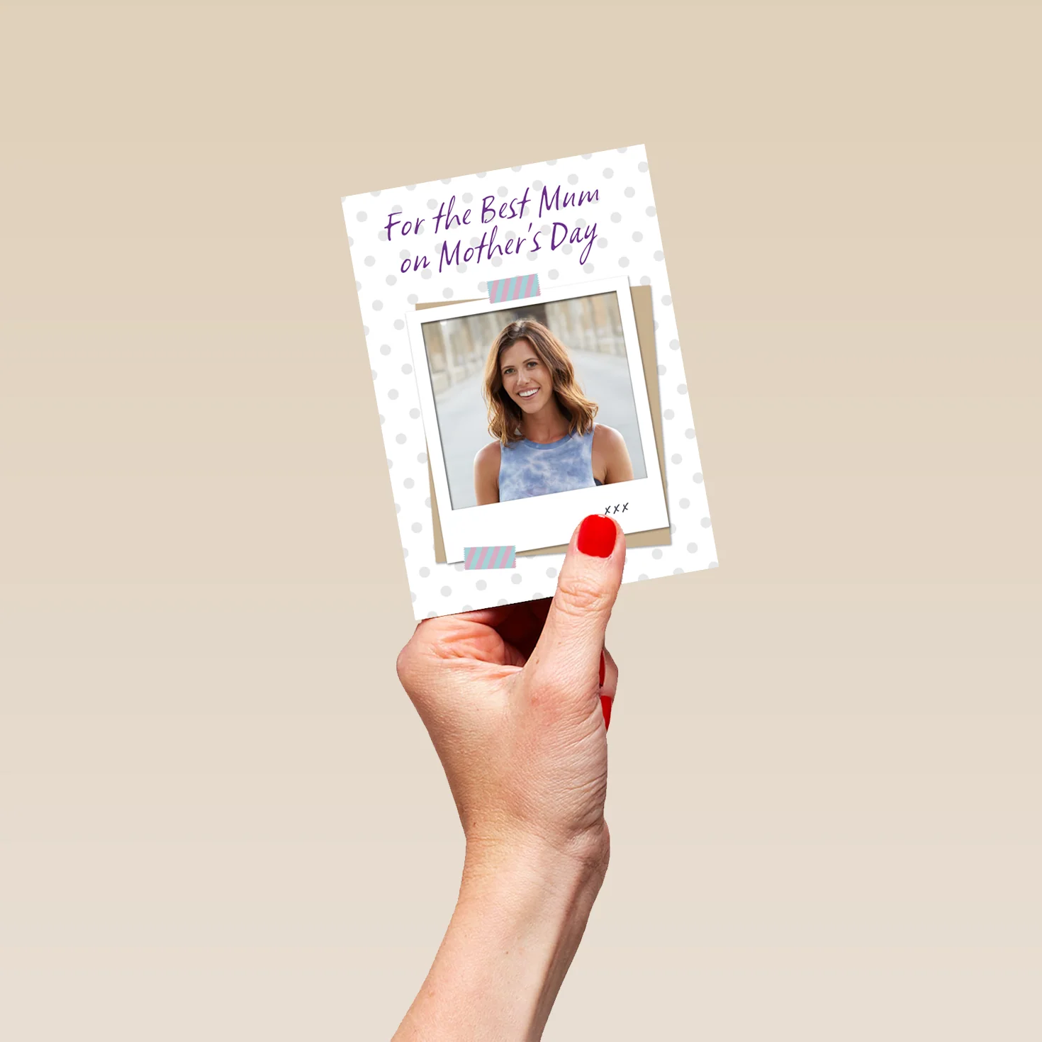Personalised Best Mum Mother's Day Photo Upload Card - Image 4