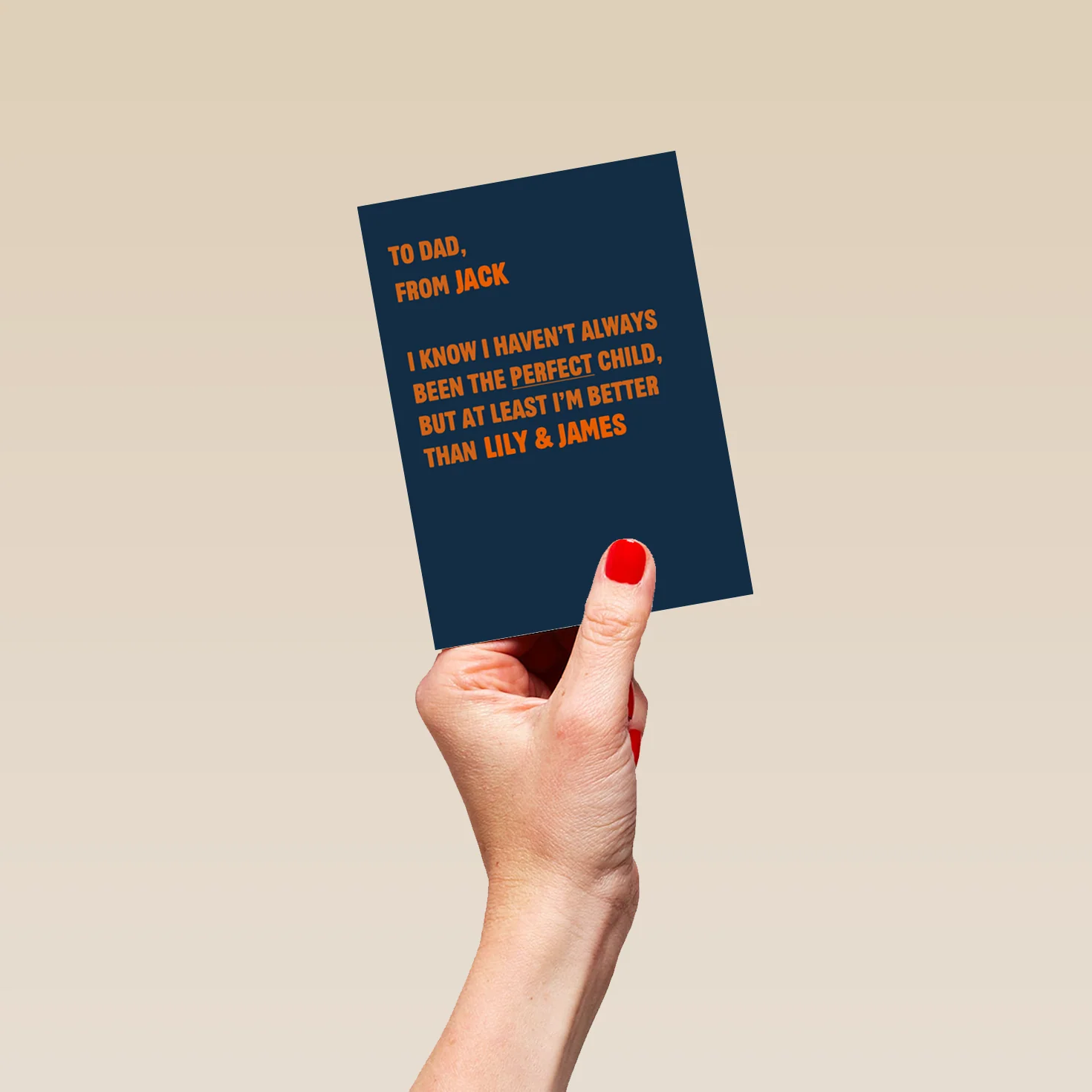 Personalised Better Child Father's Day Card For Dad - Image 4